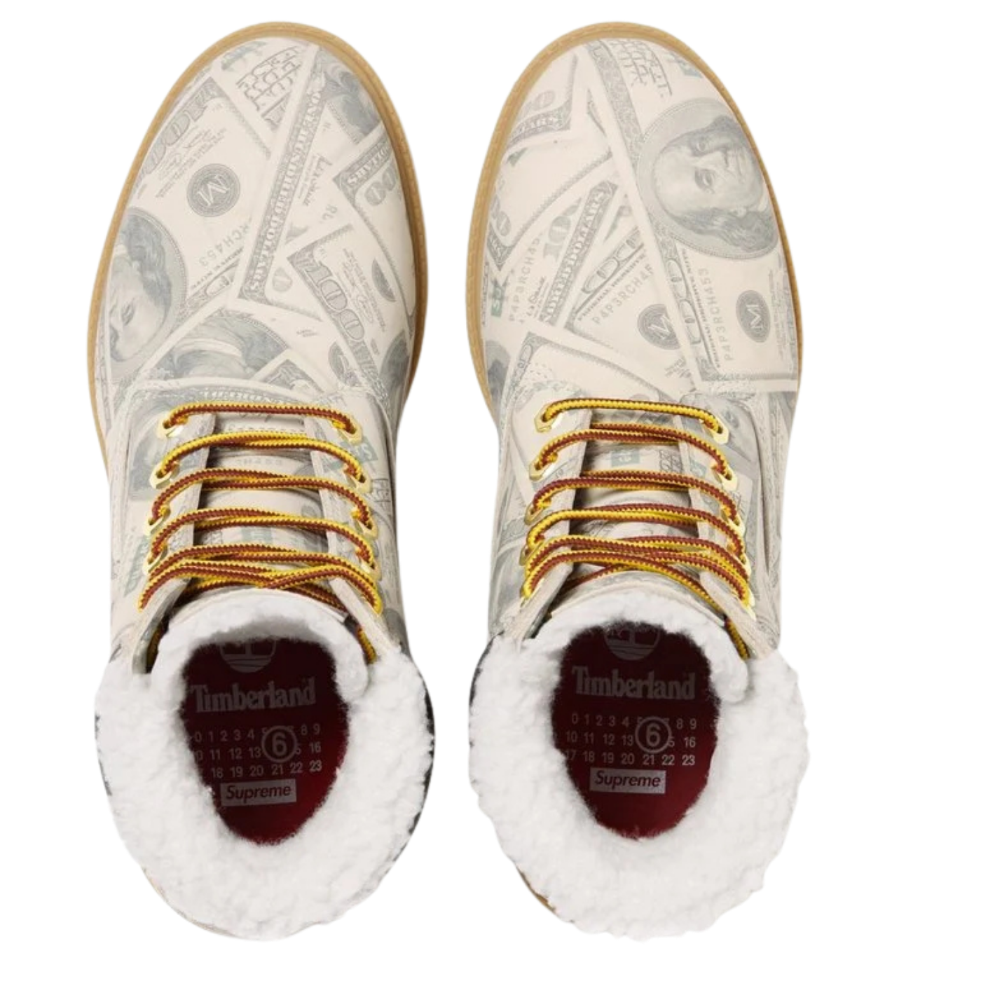 Bota Supreme x MM6 Maison Margiela Timberland Money 6 Premium Waterproof