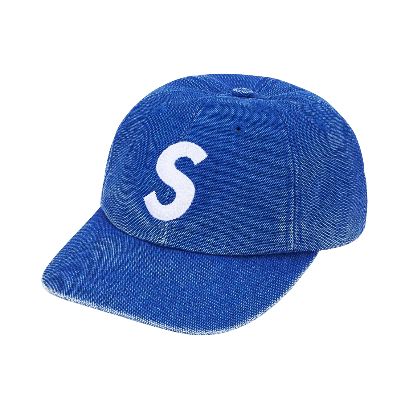 Boné Supreme S Logo Coated Azul