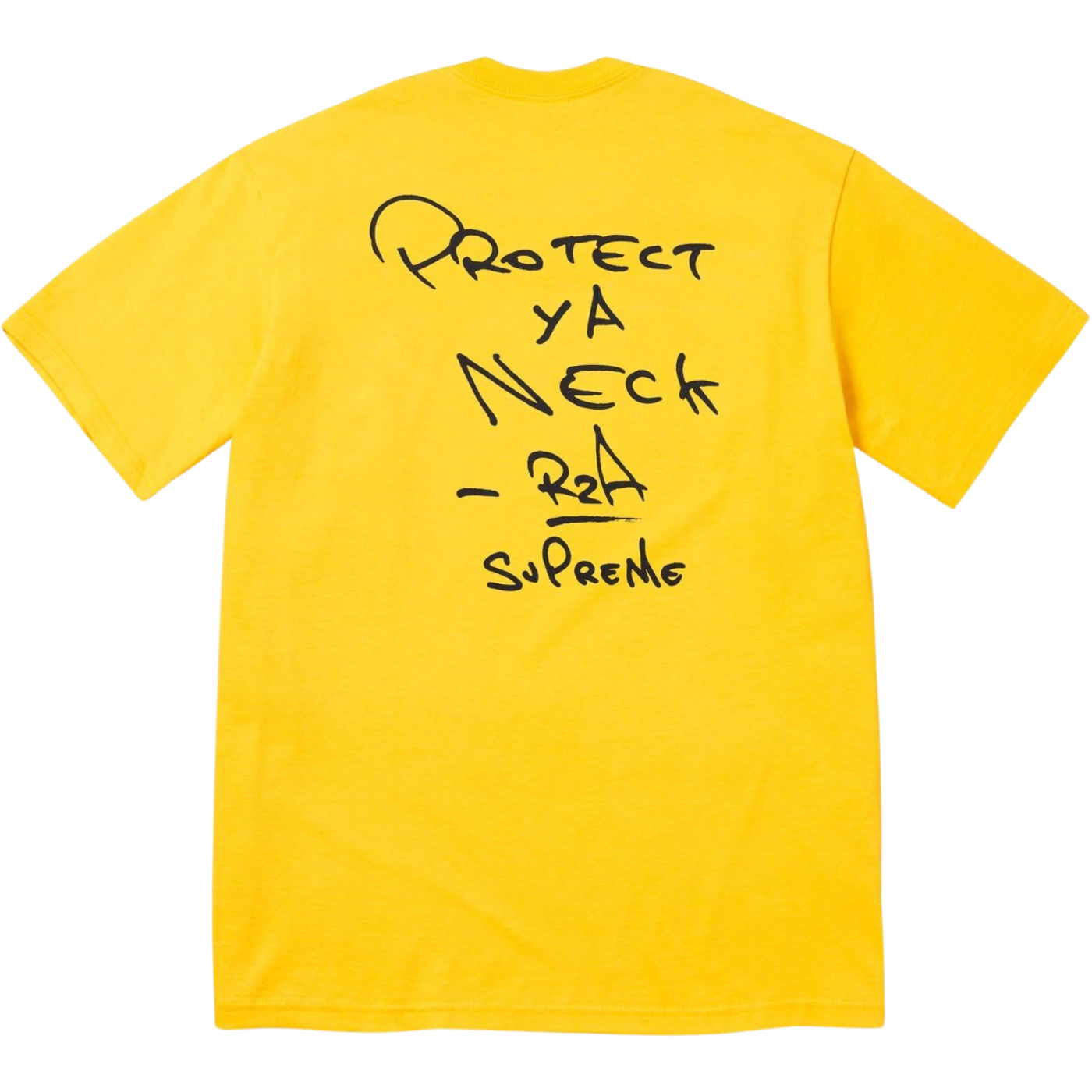 Wu-Tang Clan x Supreme Camiseta RZA Amarela