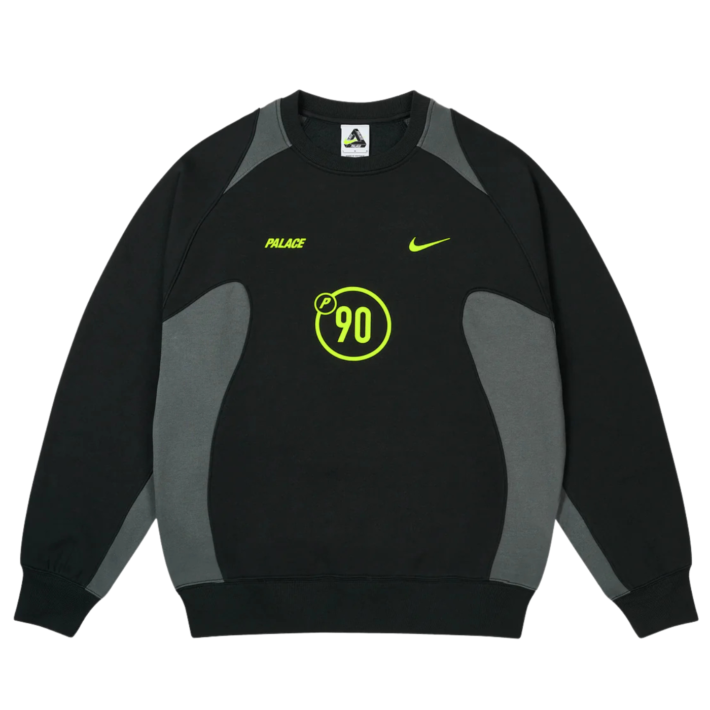 Crewneck Nike x Palace Total 90 Preta