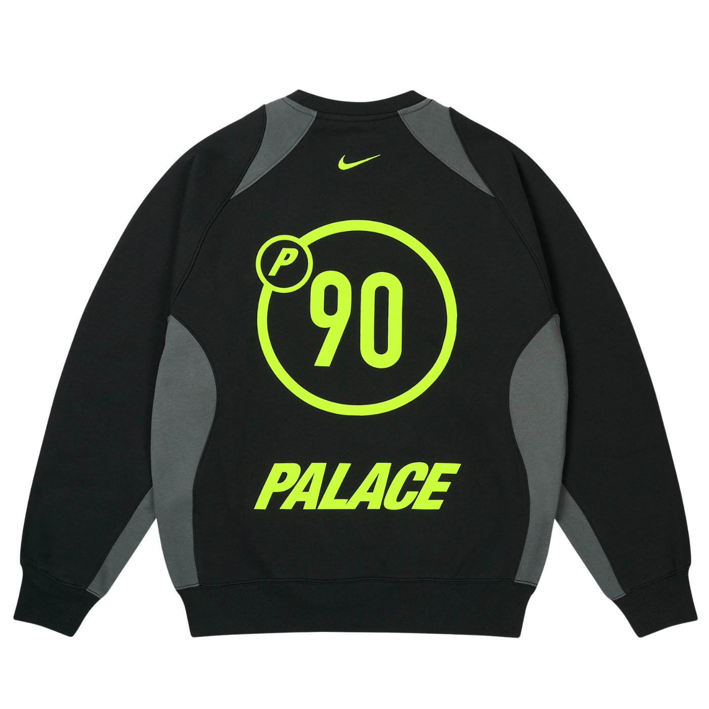 Crewneck Nike x Palace Total 90 Preta