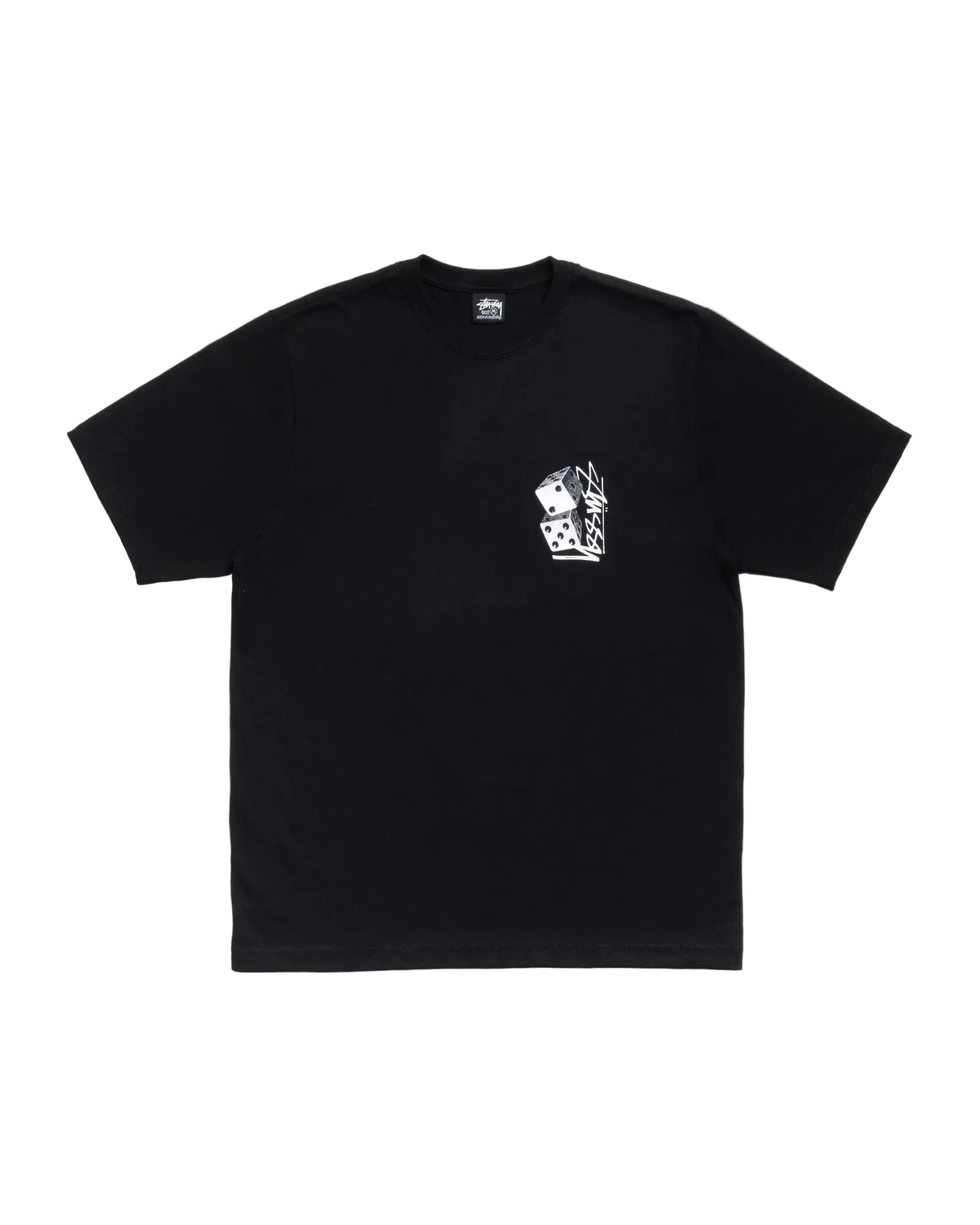 Camiseta Stussy Tall Dice Preto