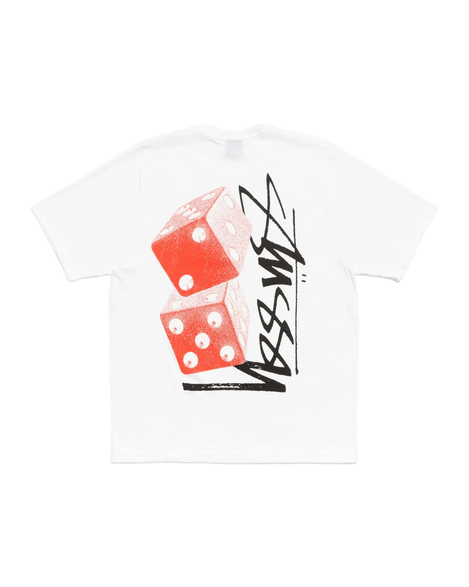 Camiseta Stussy Tall Dice Branca