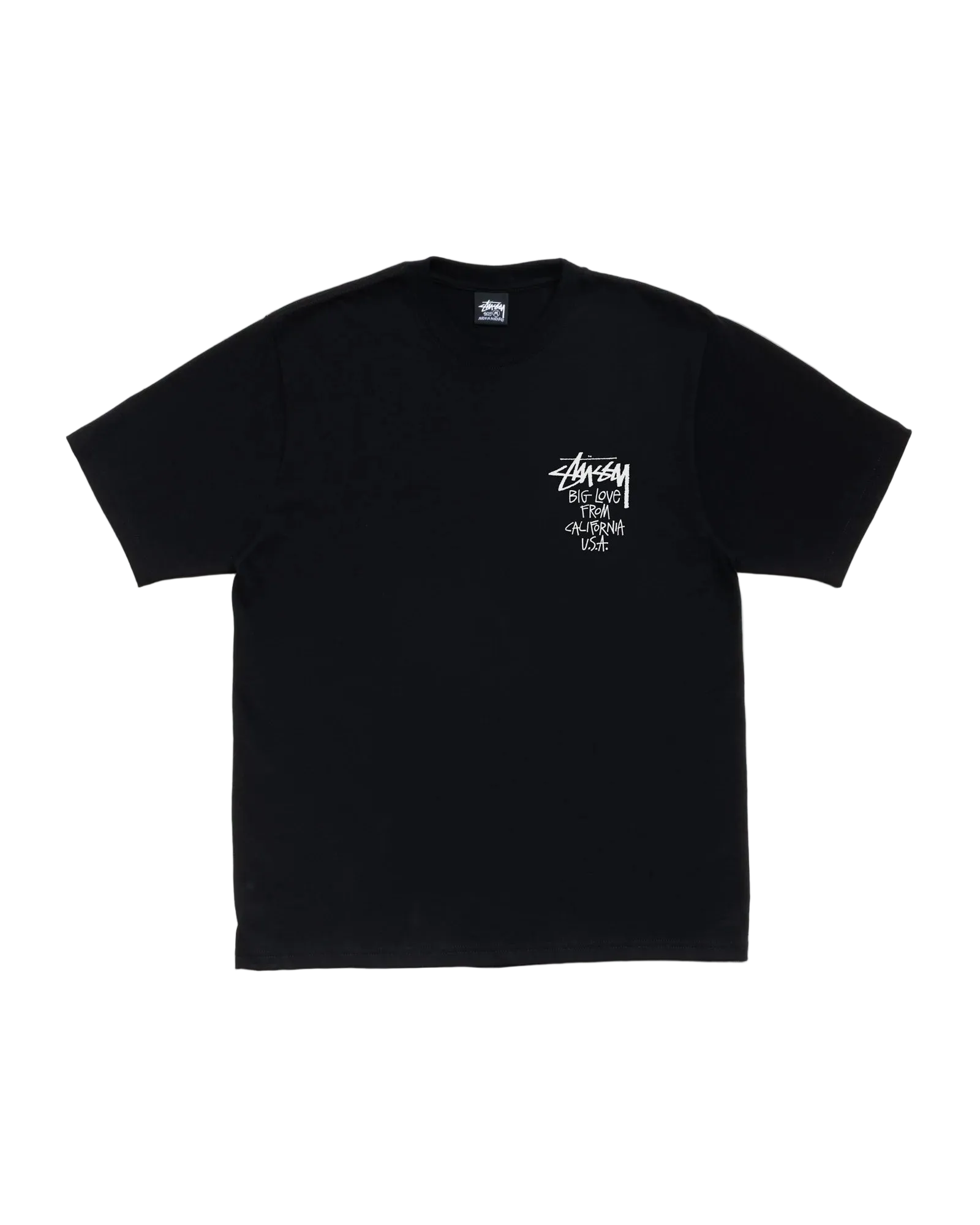Camiseta Stussy Big Love Preta