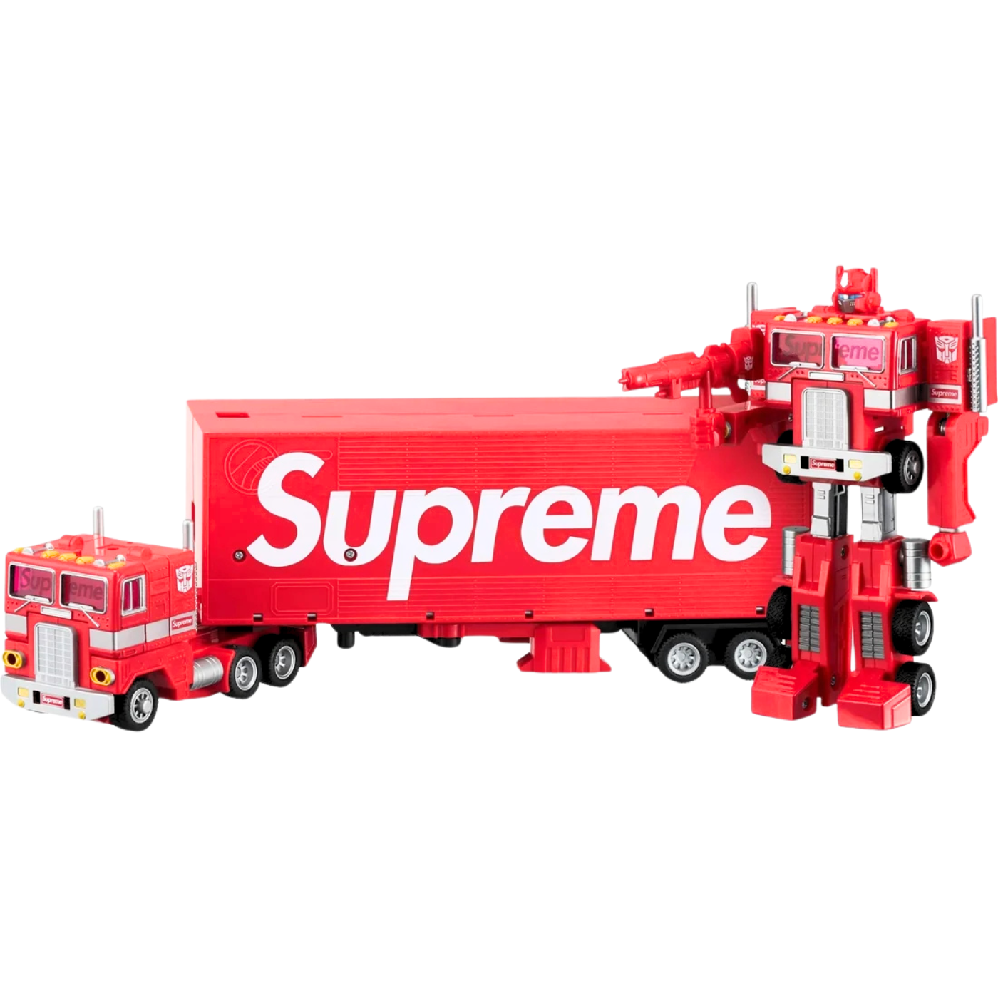 新品Supreme Transformers G1 Optimus Figure Supreme Transformers G1 Optimus Prime Figure