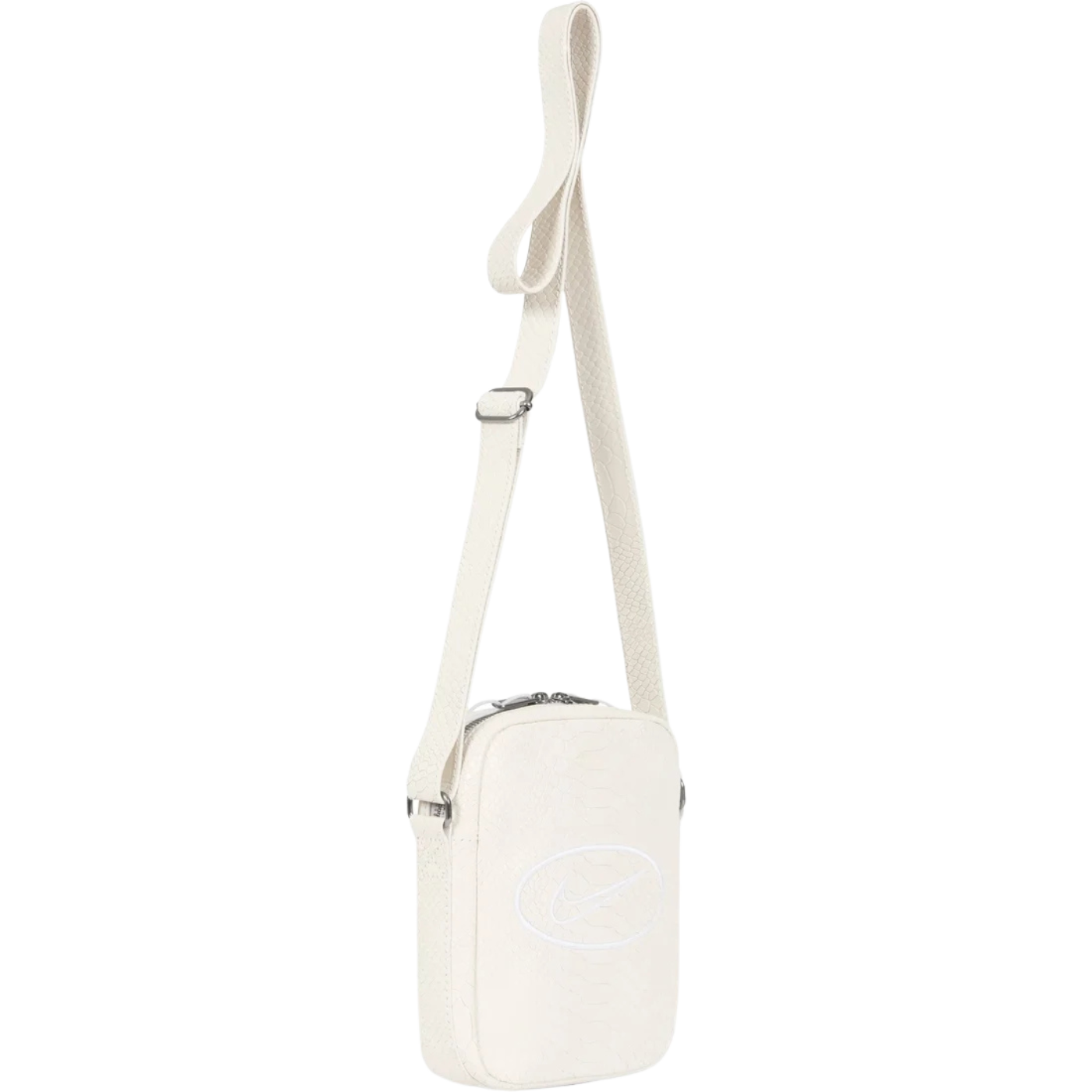 Shoulder Bag Leather Nike x Supreme Branca