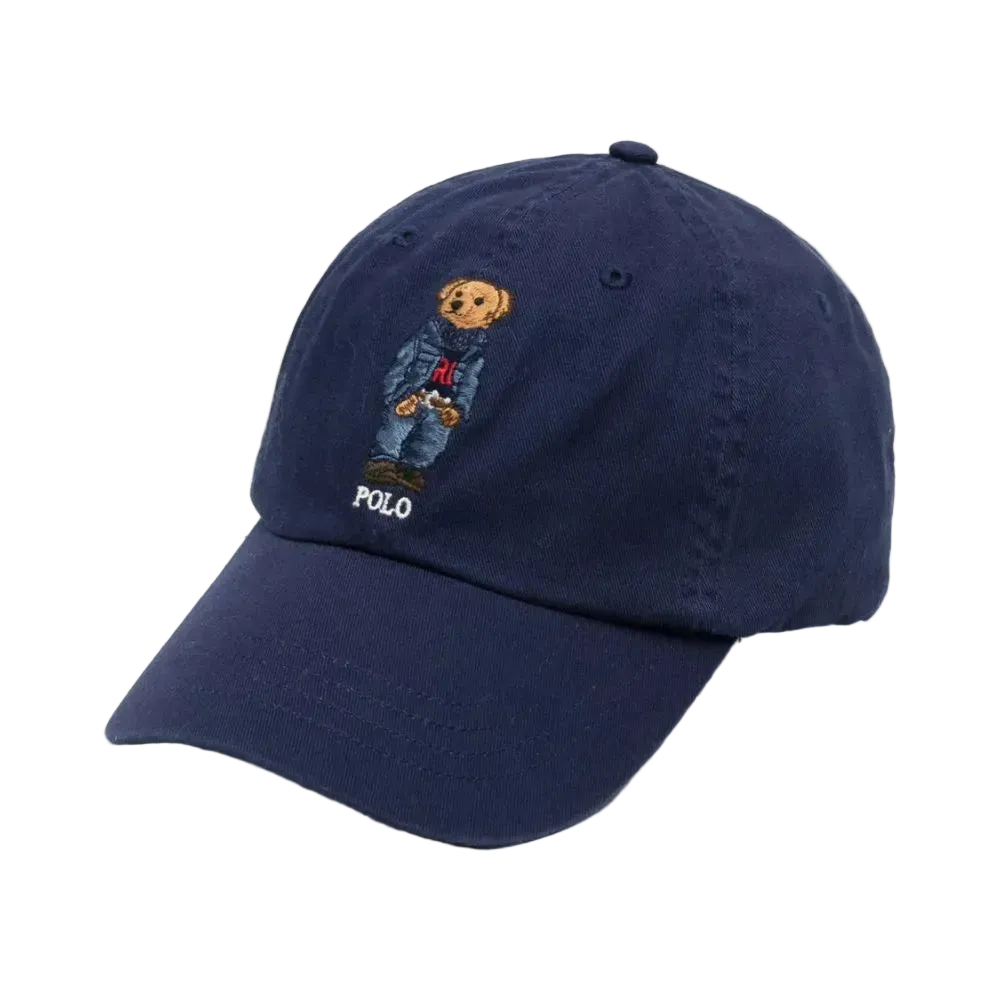 Boné Polo Ralph Lauren Bordado Bear Navy