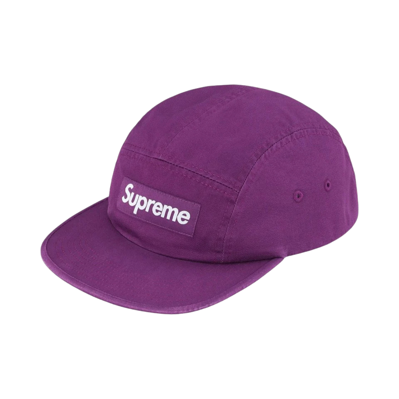 Boné Supreme Washed Chino Roxo S/S 26