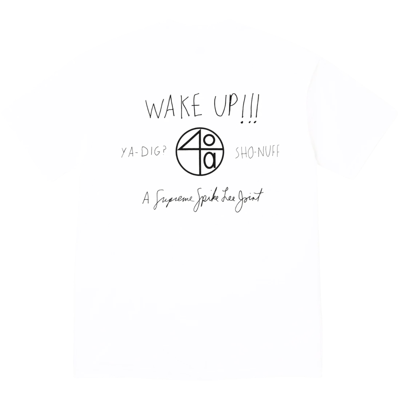 Camiseta Supreme Acres Spike Lee Branca