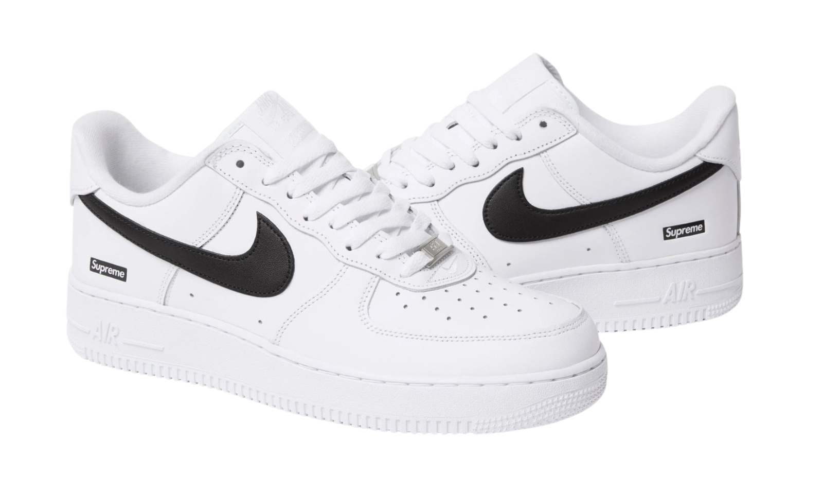 Nike Air Force 1 x Supreme White/Black