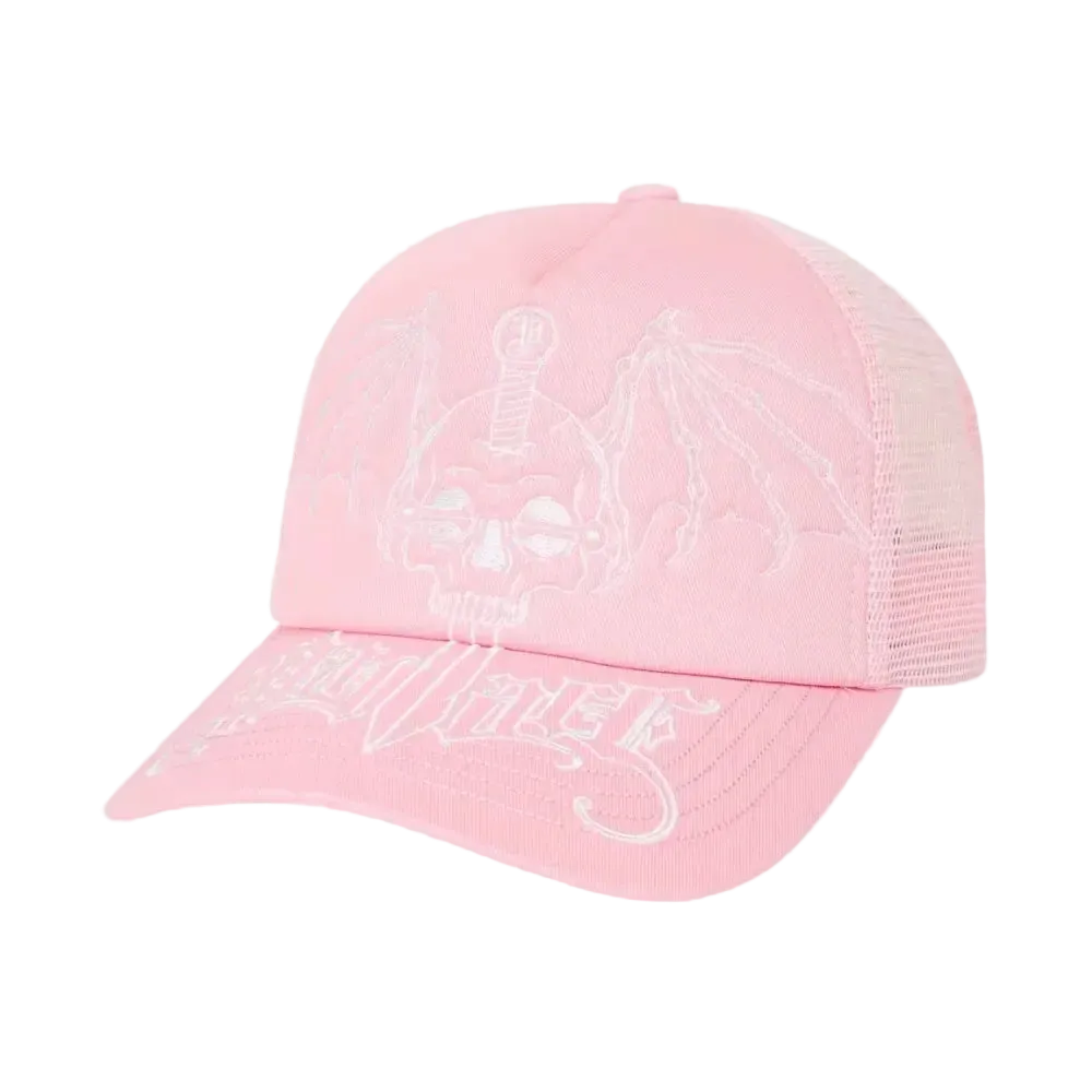 Boné Palace Evil Trucker Rosa