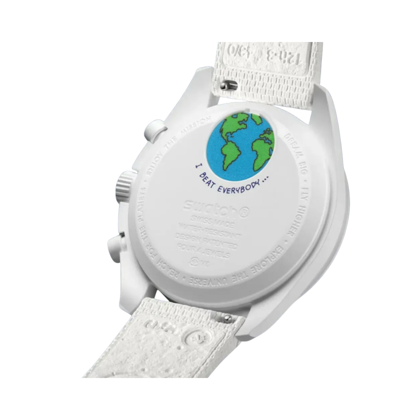 Relógio Omega x Swatch Moonshine Gold