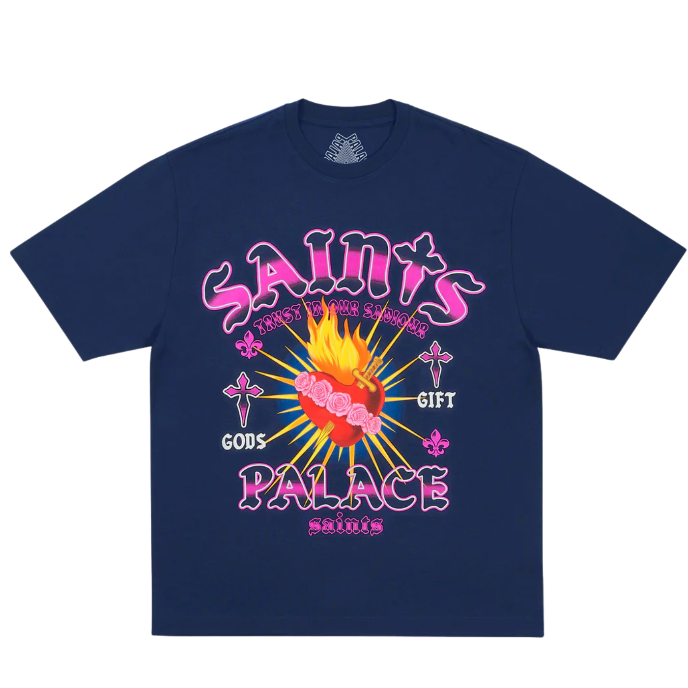 Camiseta Palace Gods Gift Azul