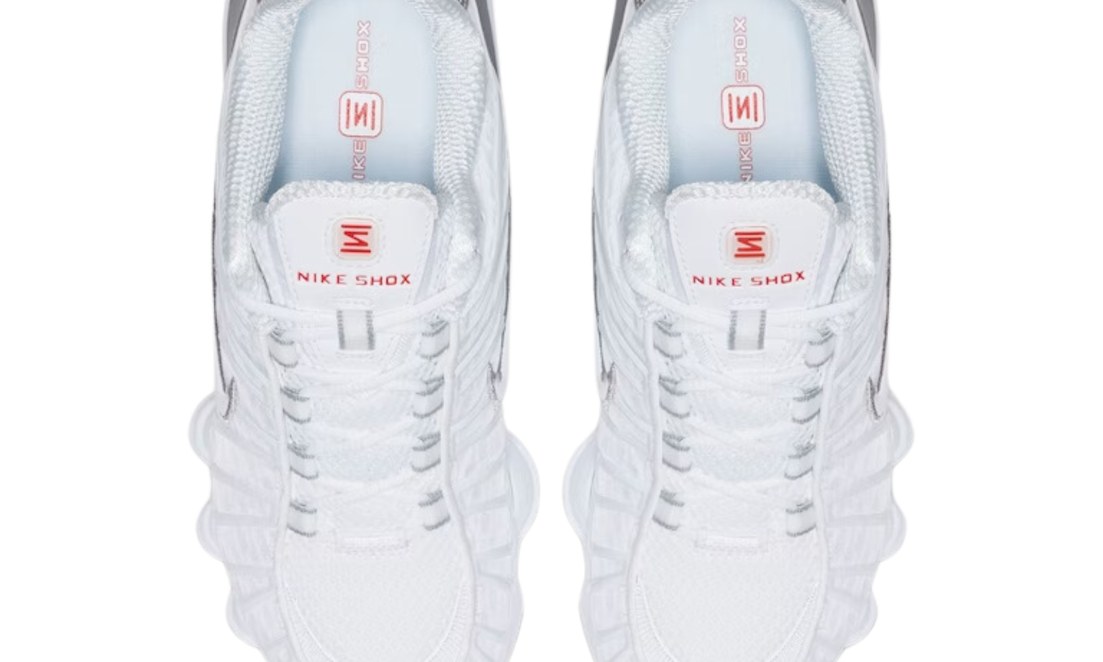 Nike Shox TL White Metallic Silver