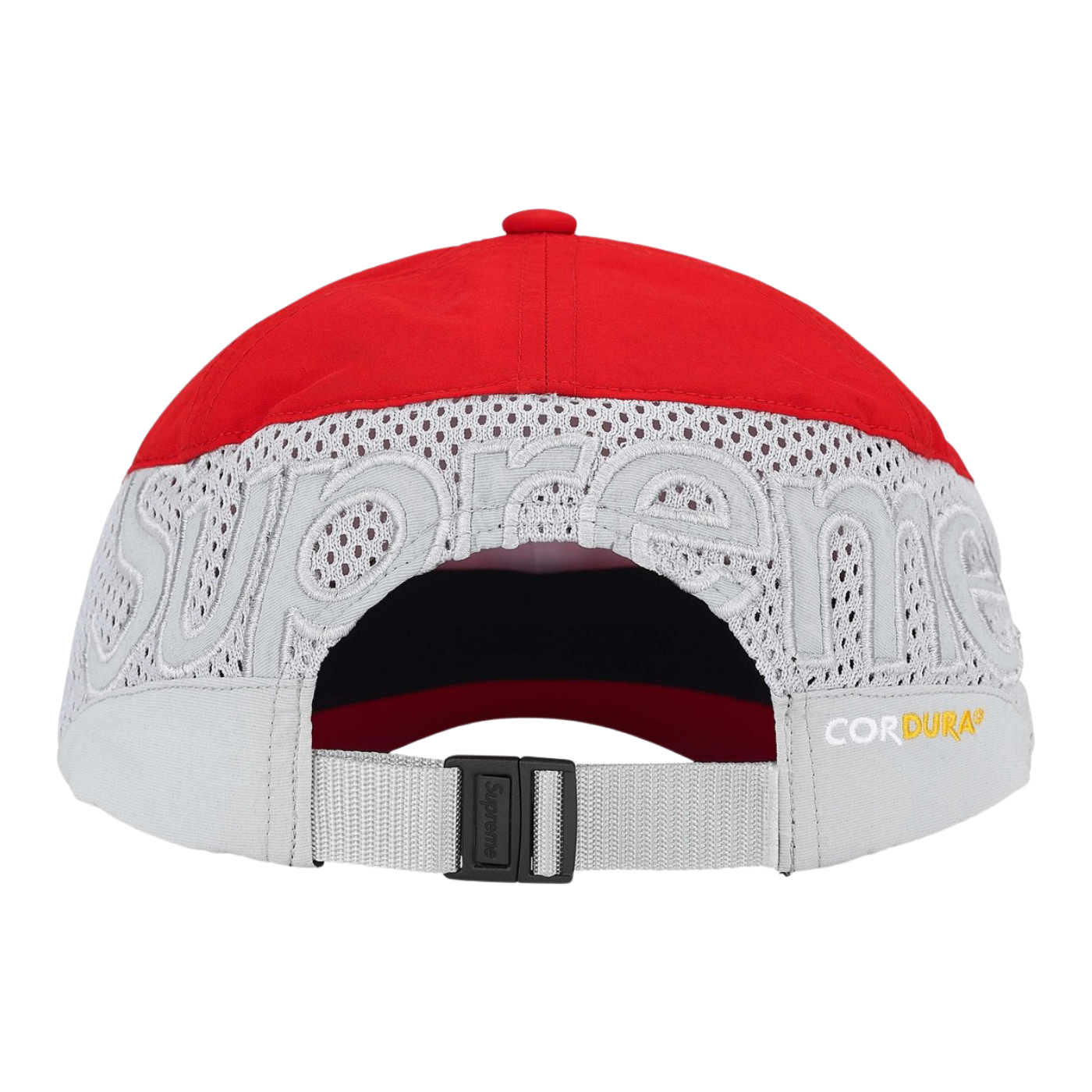 Boné Supreme Cordura Mesh 6-Panel Vermelho