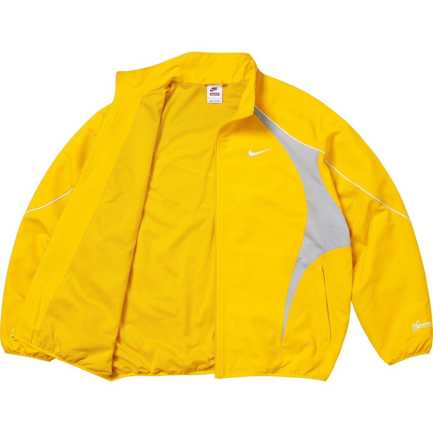 Jaqueta Tracksuit Nike x Supreme Amarela