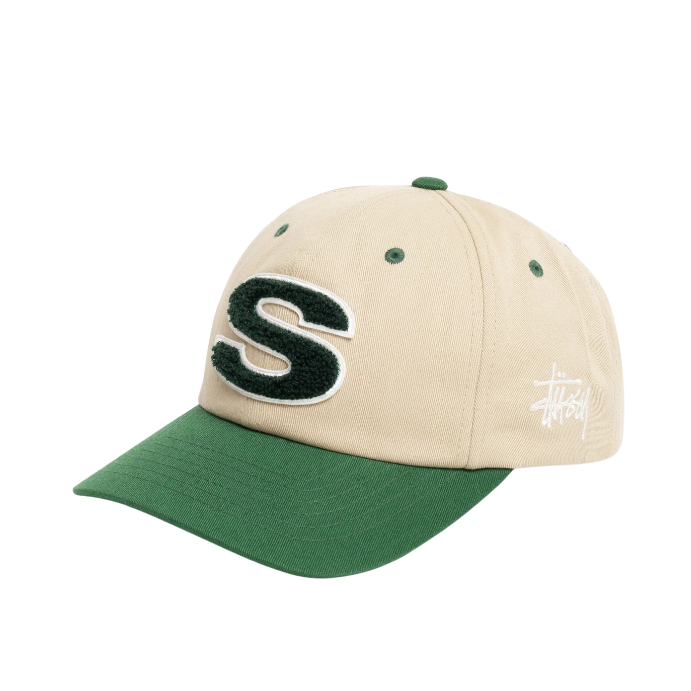 Boné Stussy Chenille S Verde