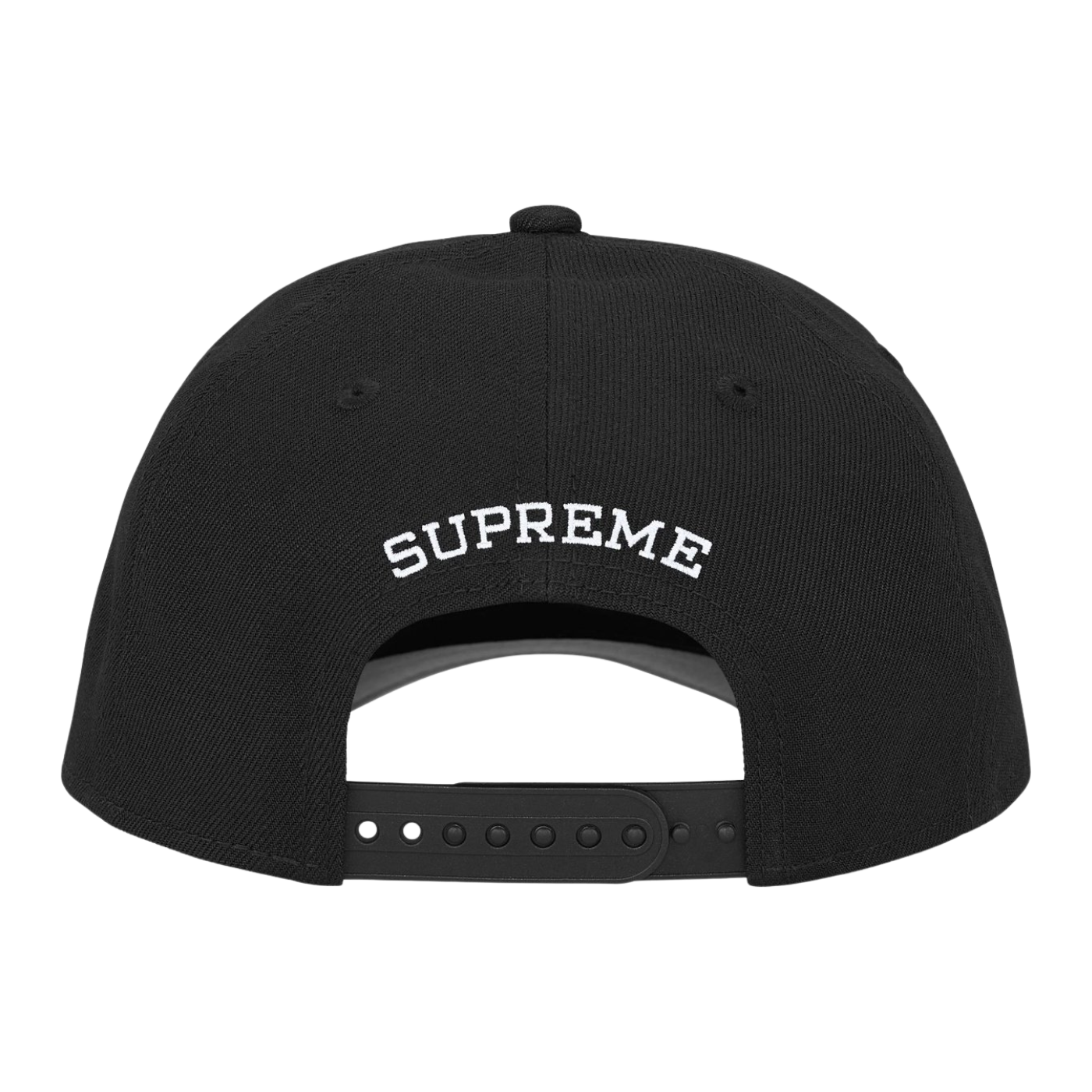 Boné Supreme Sharp Spellout New Era Preto