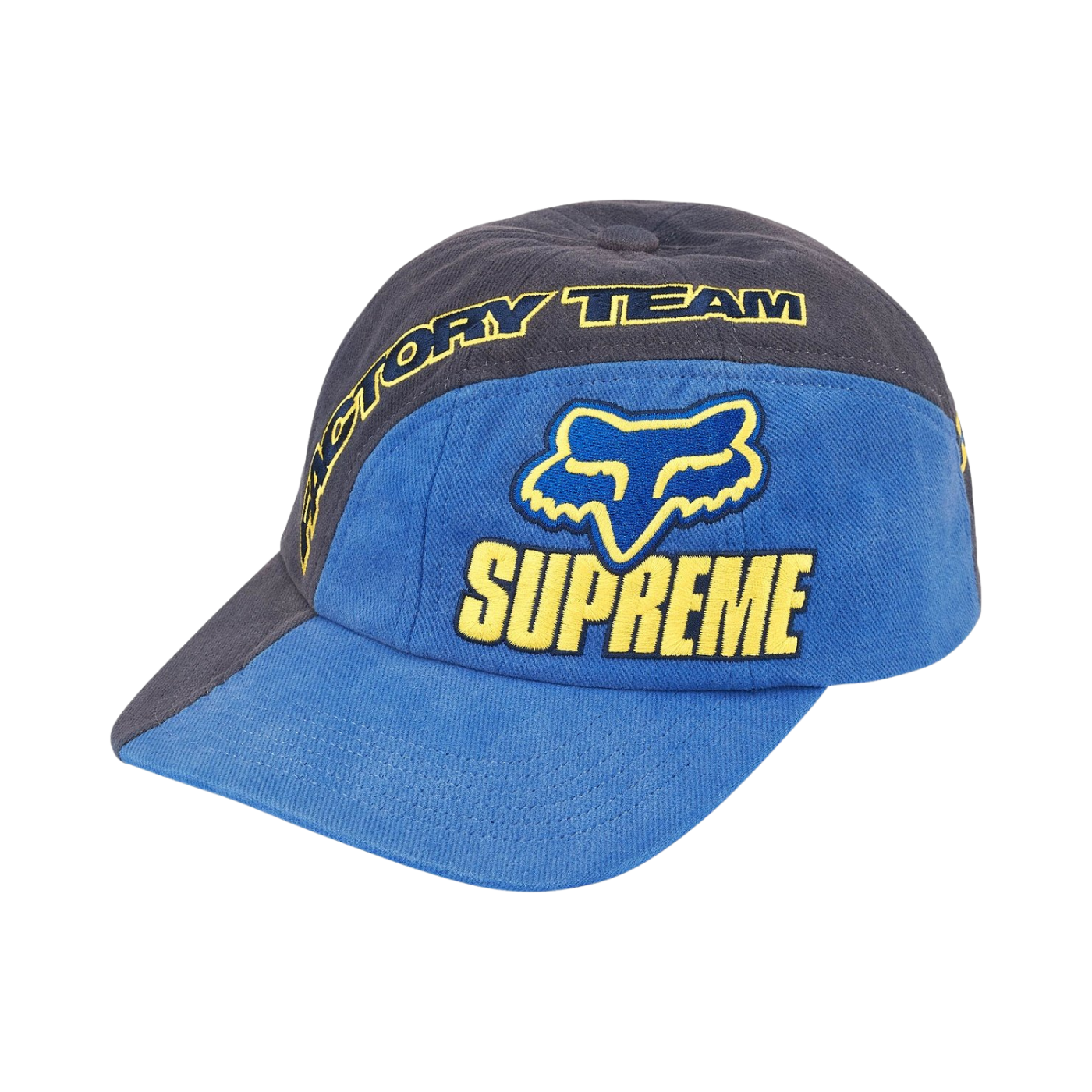 Boné Supreme x Fox Racing Azul