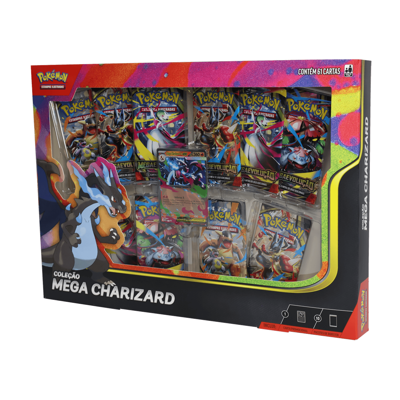 リザードンe 103/128 カメックスe セット　Charizard Set Box Pokémon Mega Charizard X