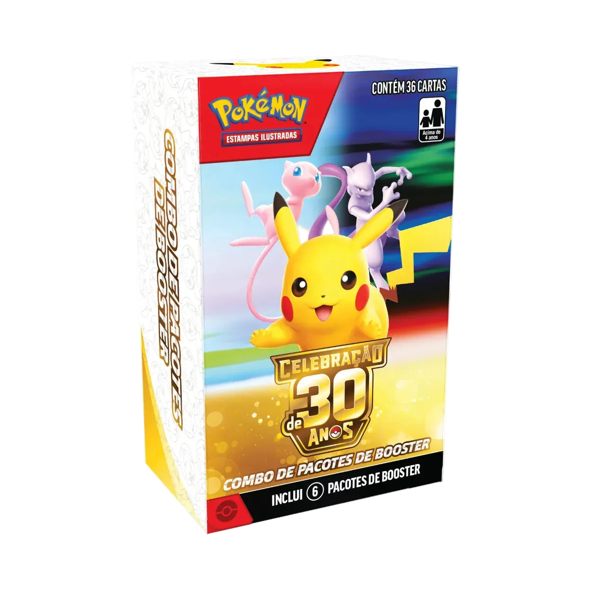 Combo de Booster - Pokemón: Celebração de 30 Anos