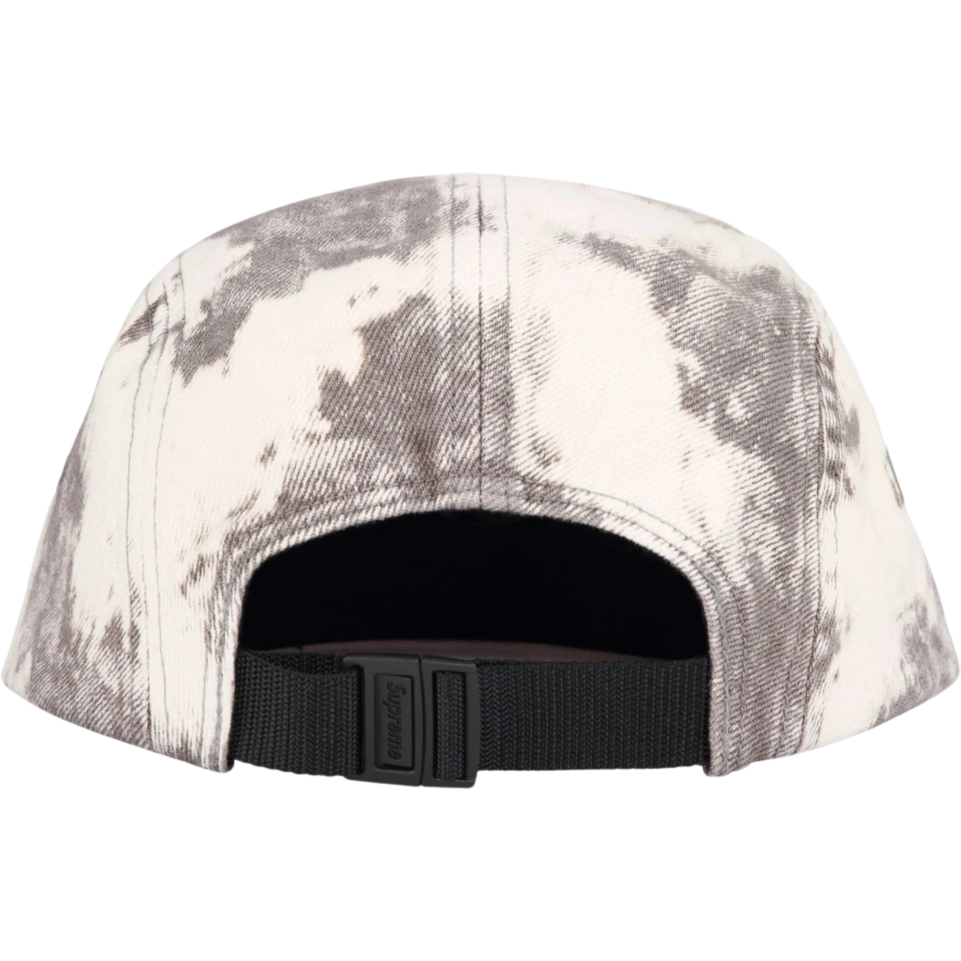 Boné Supreme Denim Camp Bleached