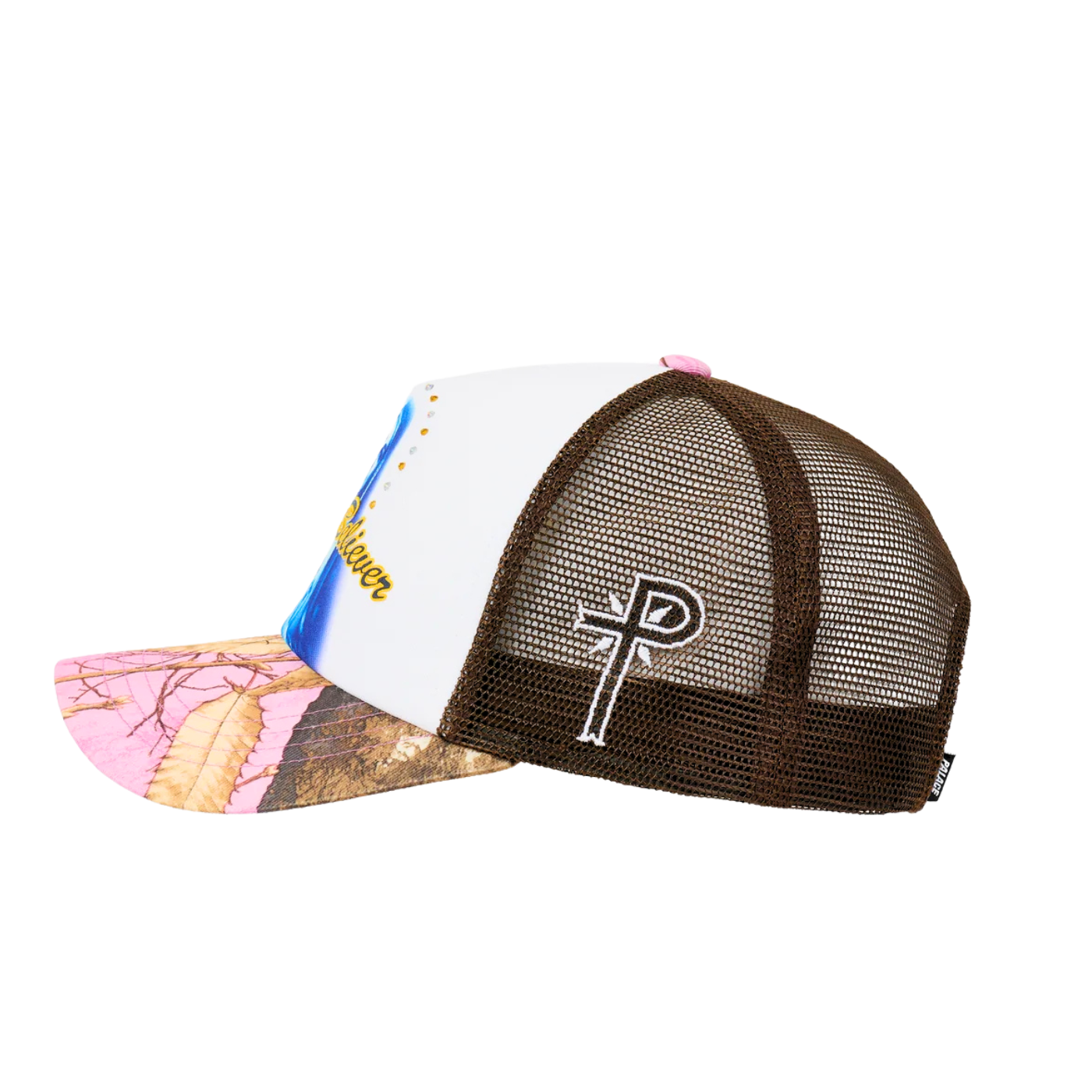 Boné Palace 1 Truth Trucker Camo Preto