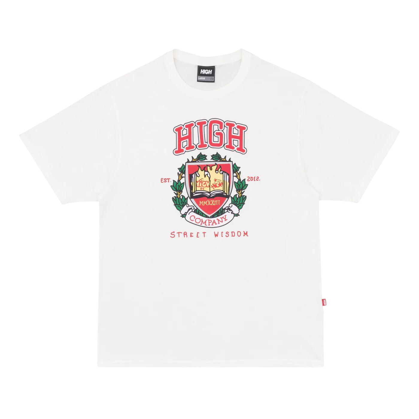 Camiseta High  University White