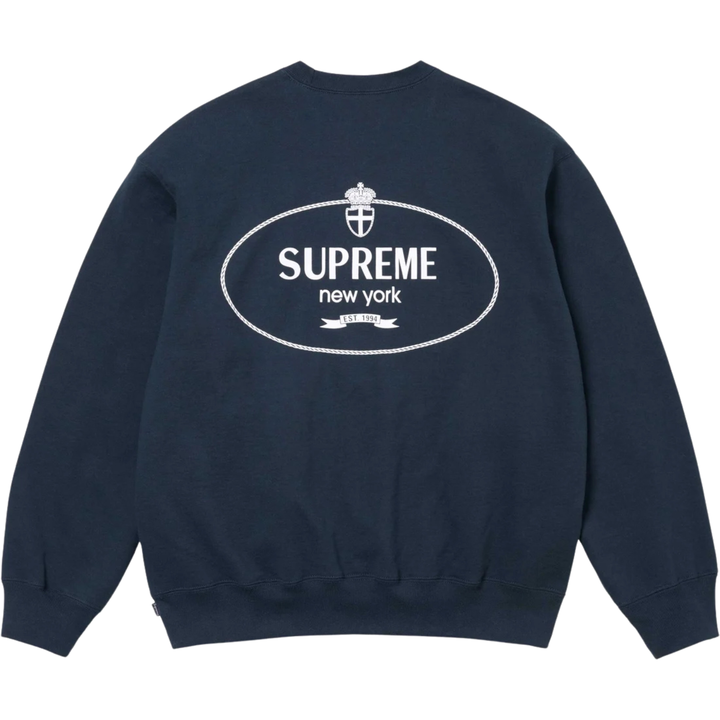 Crewneck Supreme Crest Navy