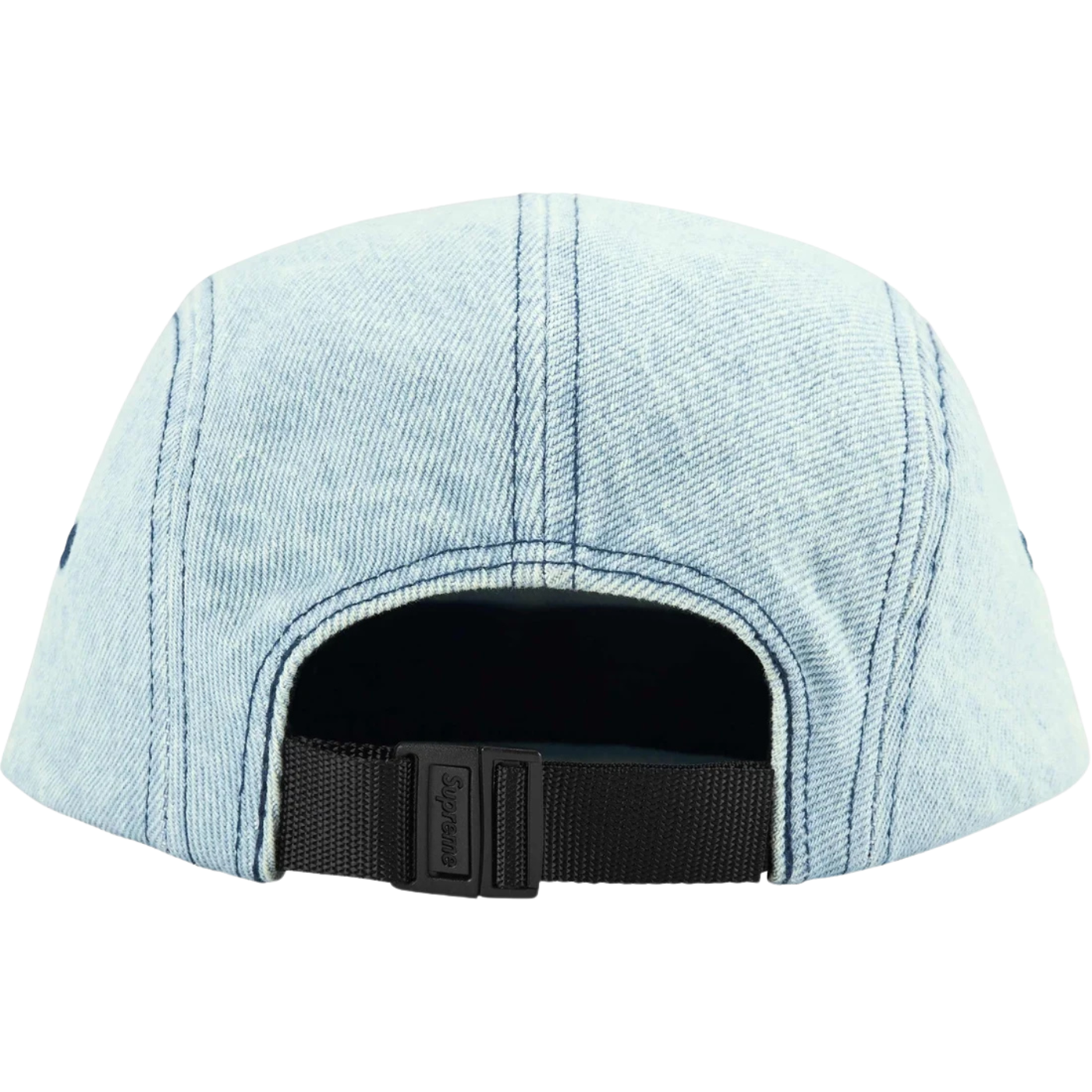 Boné Supreme Denim Camp Light Washed Indigo