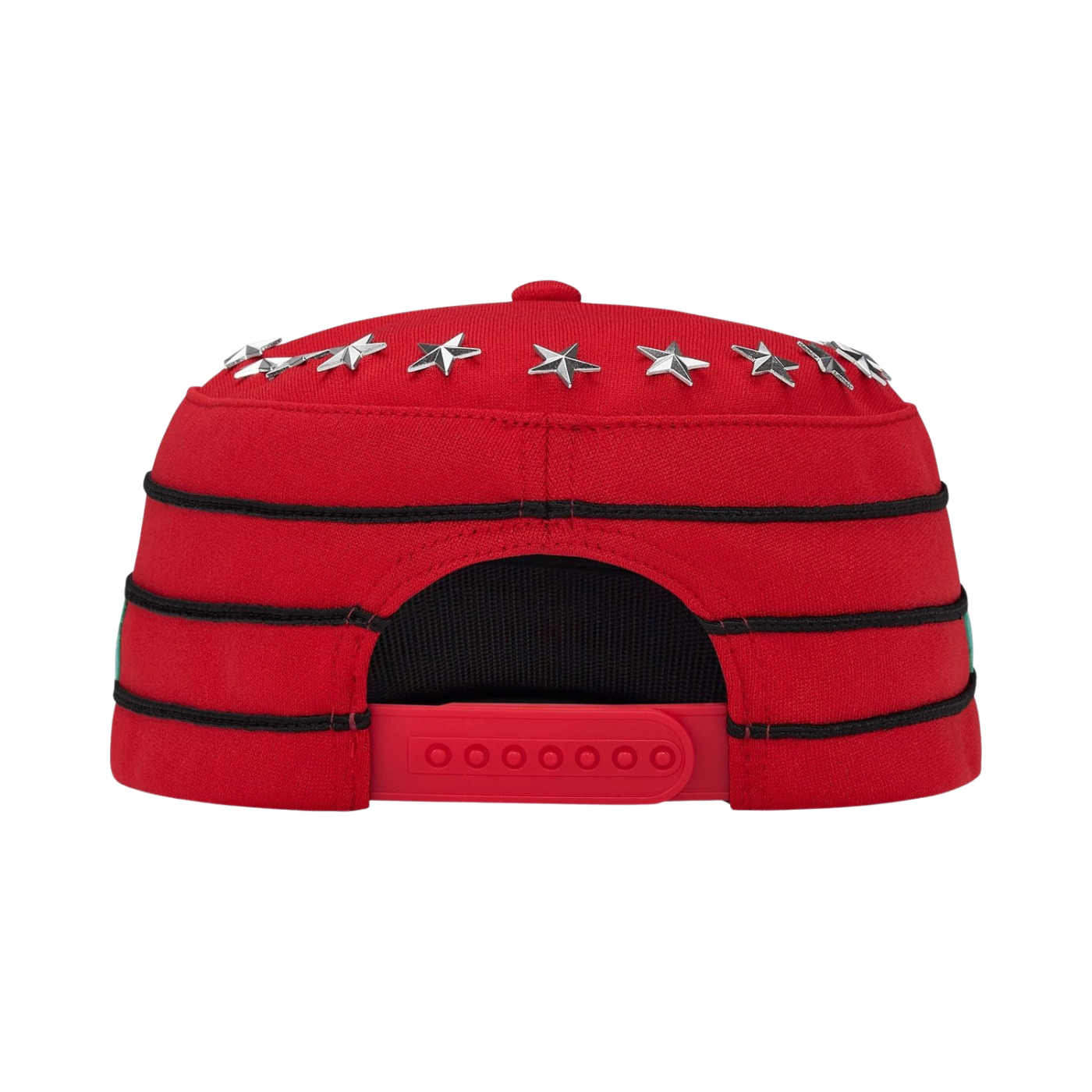 Boné Supreme Stars Studded Pillbox Vermelho