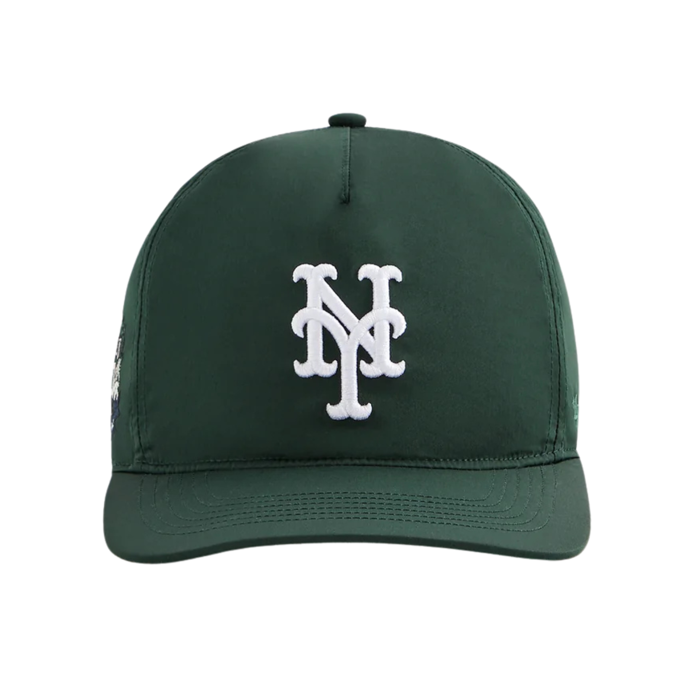 Boné Kith Yankees Wrinkle Nylon Verde