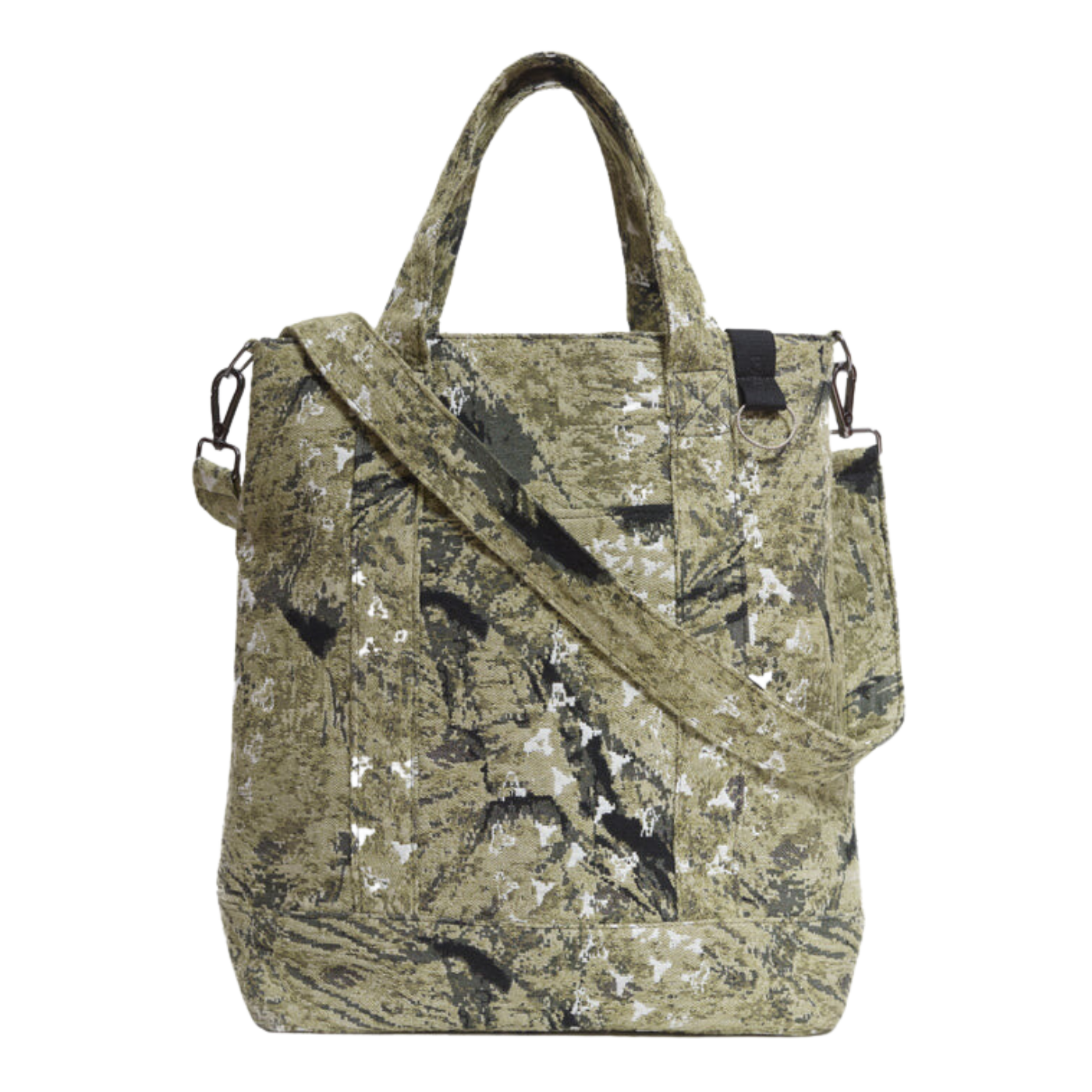 Pace Tote Bag Jacquard Green Moon