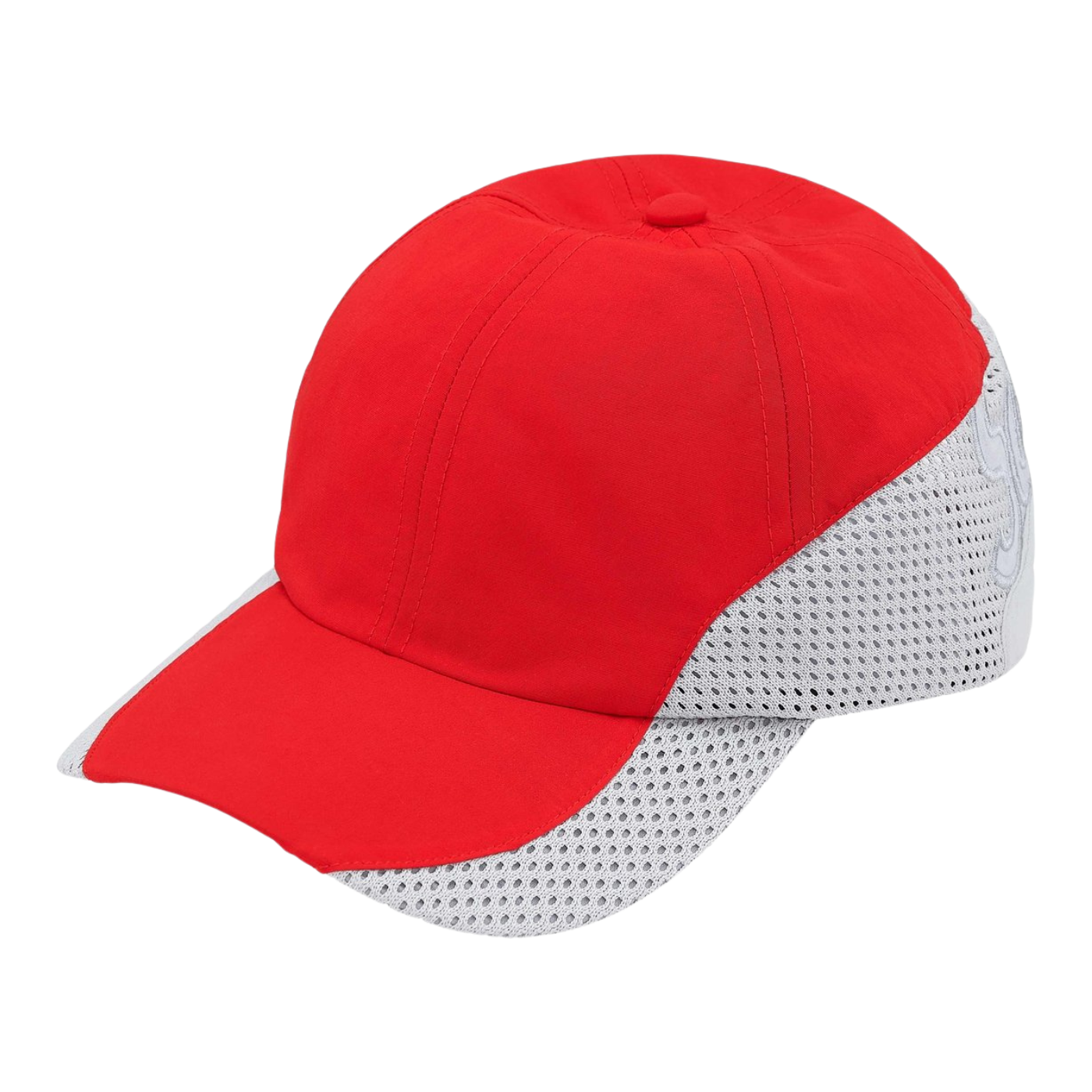 Boné Supreme Cordura Mesh 6-Panel Vermelho