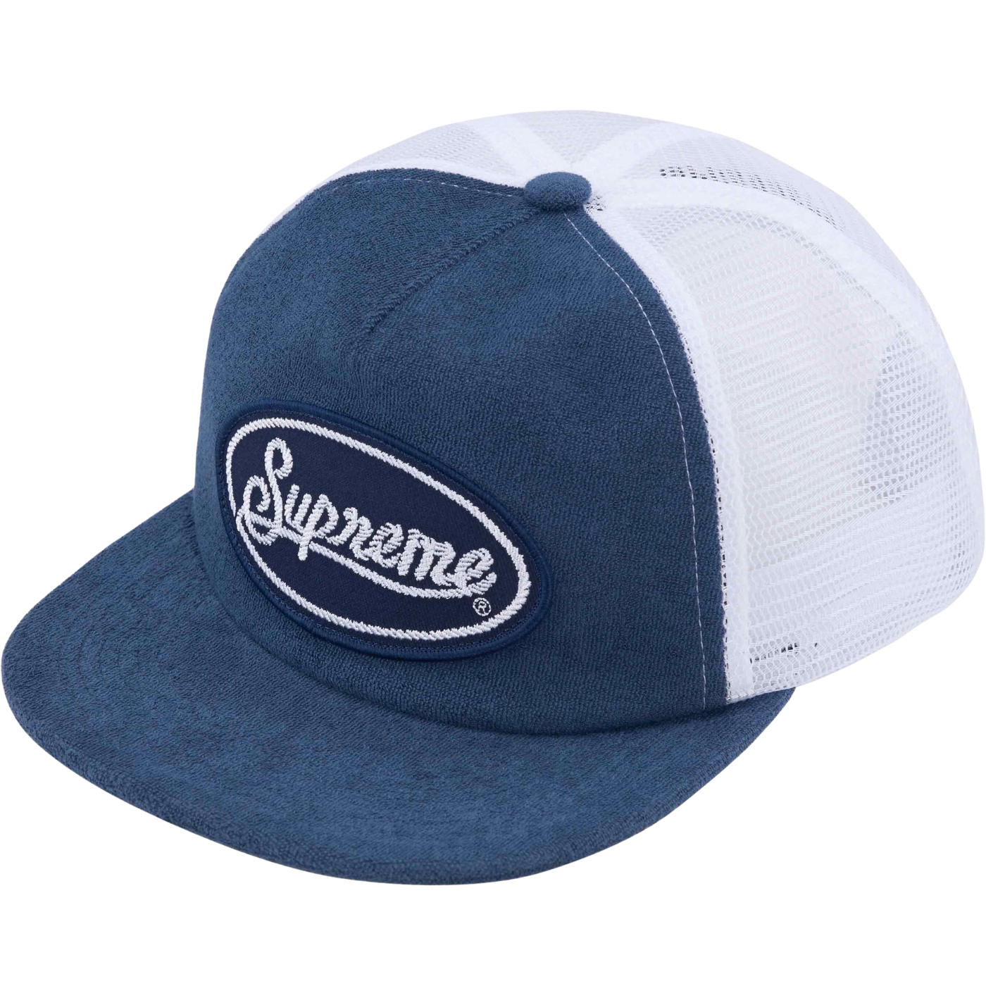 Boné Supreme Terry Mesh Azul