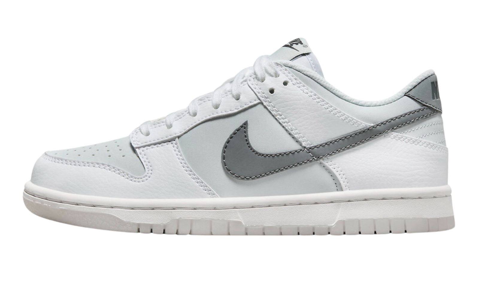 Dunk Low Reflective Swoosh White