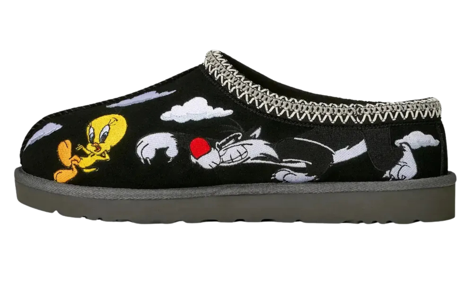 Looney Tunes x Palace x UGG Tasman Slipper Black