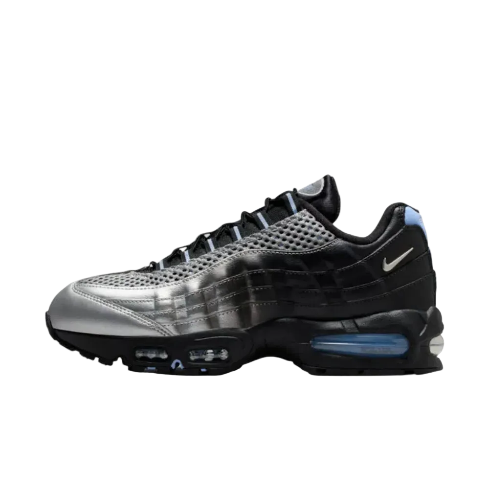 Palace x Nike Air Max 95 Metallic Silver Aluminum Black