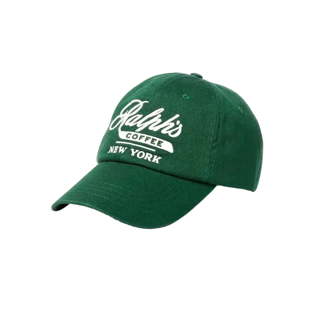 Boné Polo Ralph Lauren Ralph's Coffee New York Green