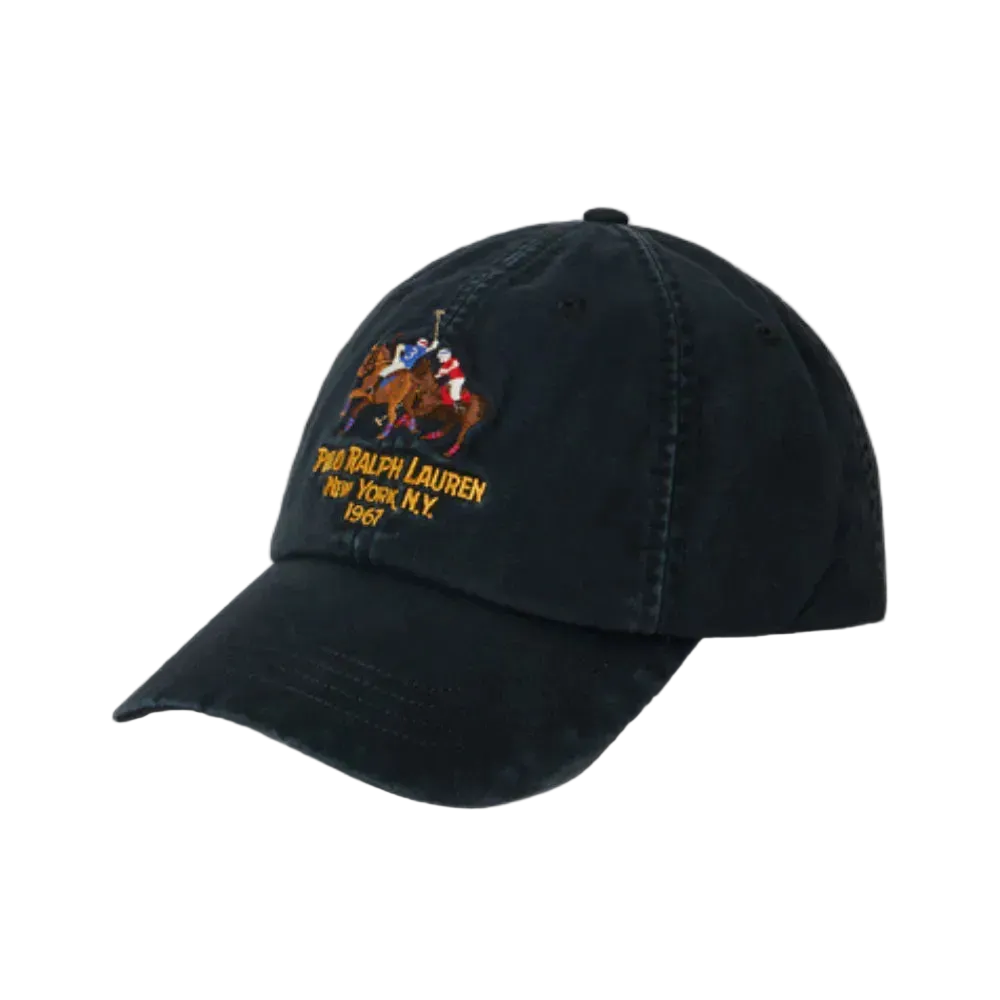 Boné Polo Ralph Lauren Cotton Twill Ball Cap Polo Preto
