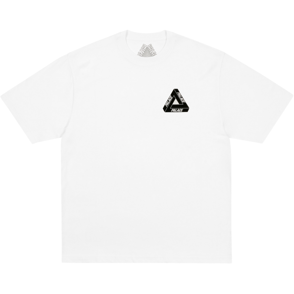 PALACE FUKUOKA T-SHIRT Lサイズ　白 Camiseta Palace Tri-Vex Branca/Laranja
