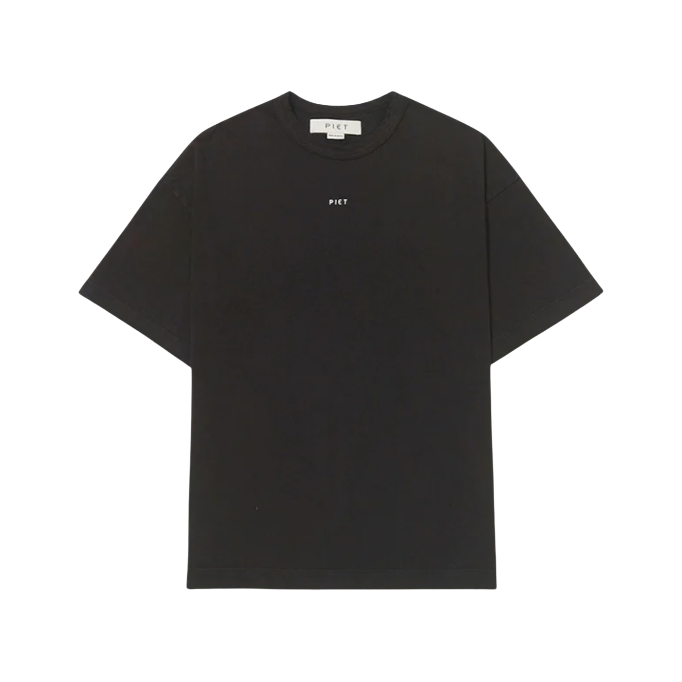 Camiseta Piet Logo Vintage Preta