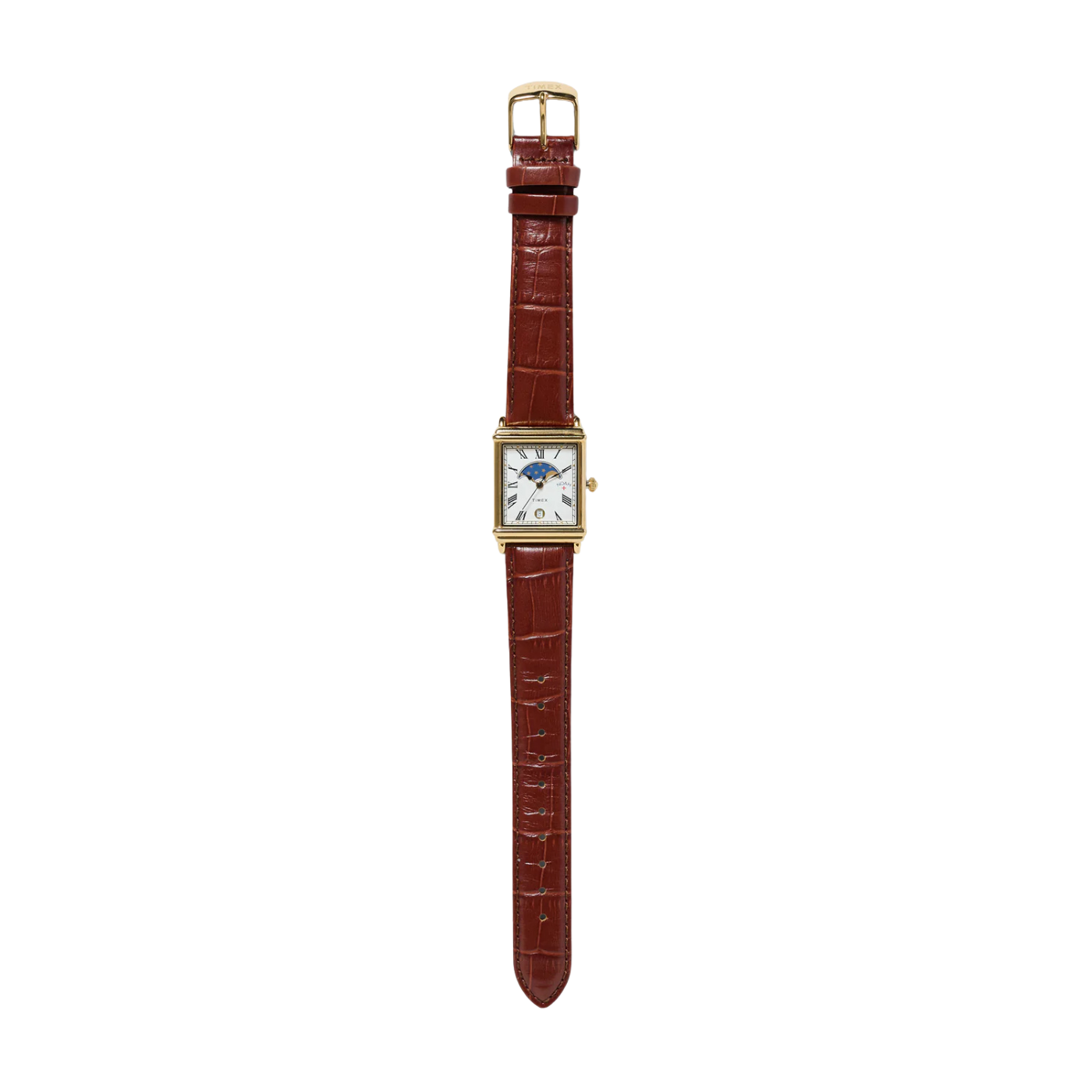 Relógio Noah x Timex Moon Phase Brown Gold