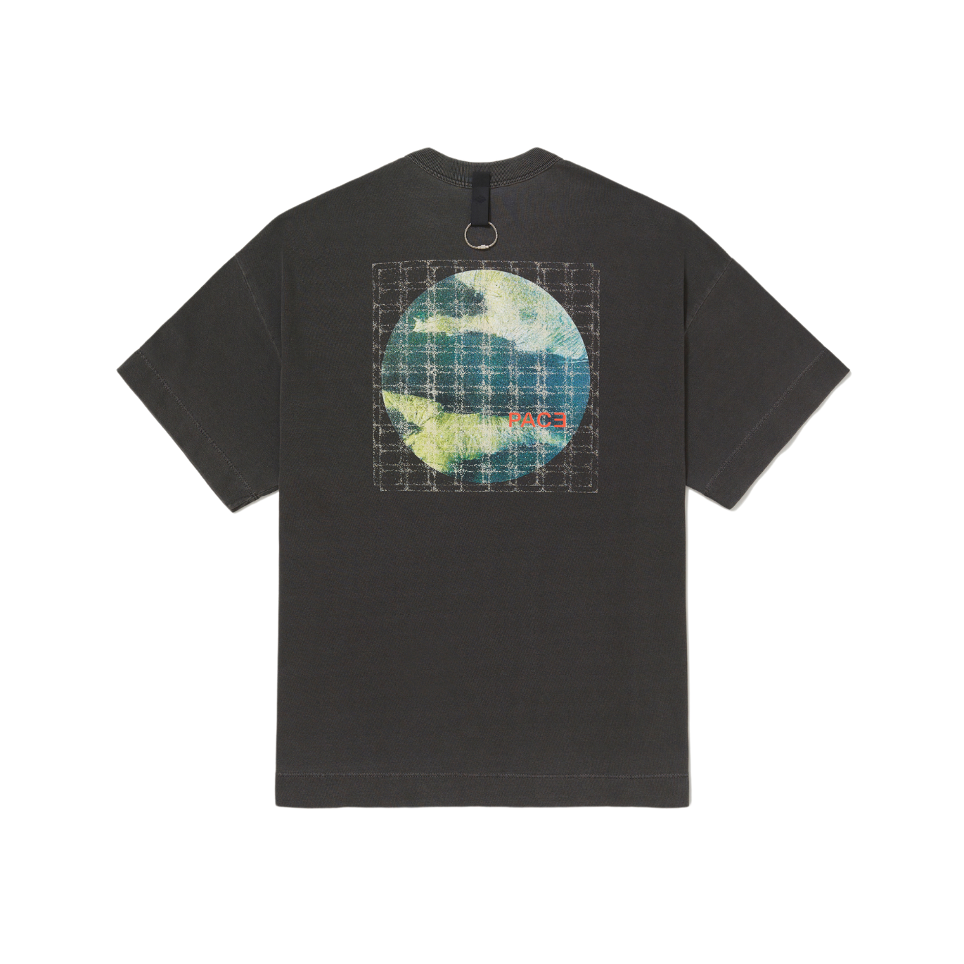 Camiseta Pace Grid Moon Oversized Black