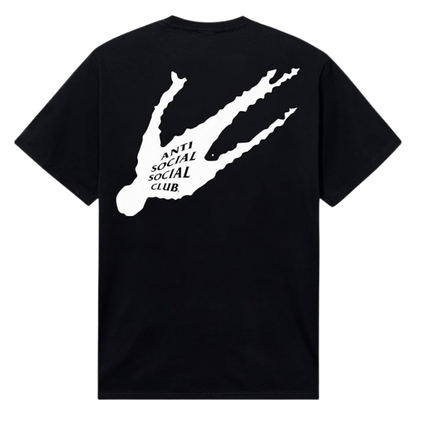 Camiseta Anti Social Social Club Semi Charmed Preta