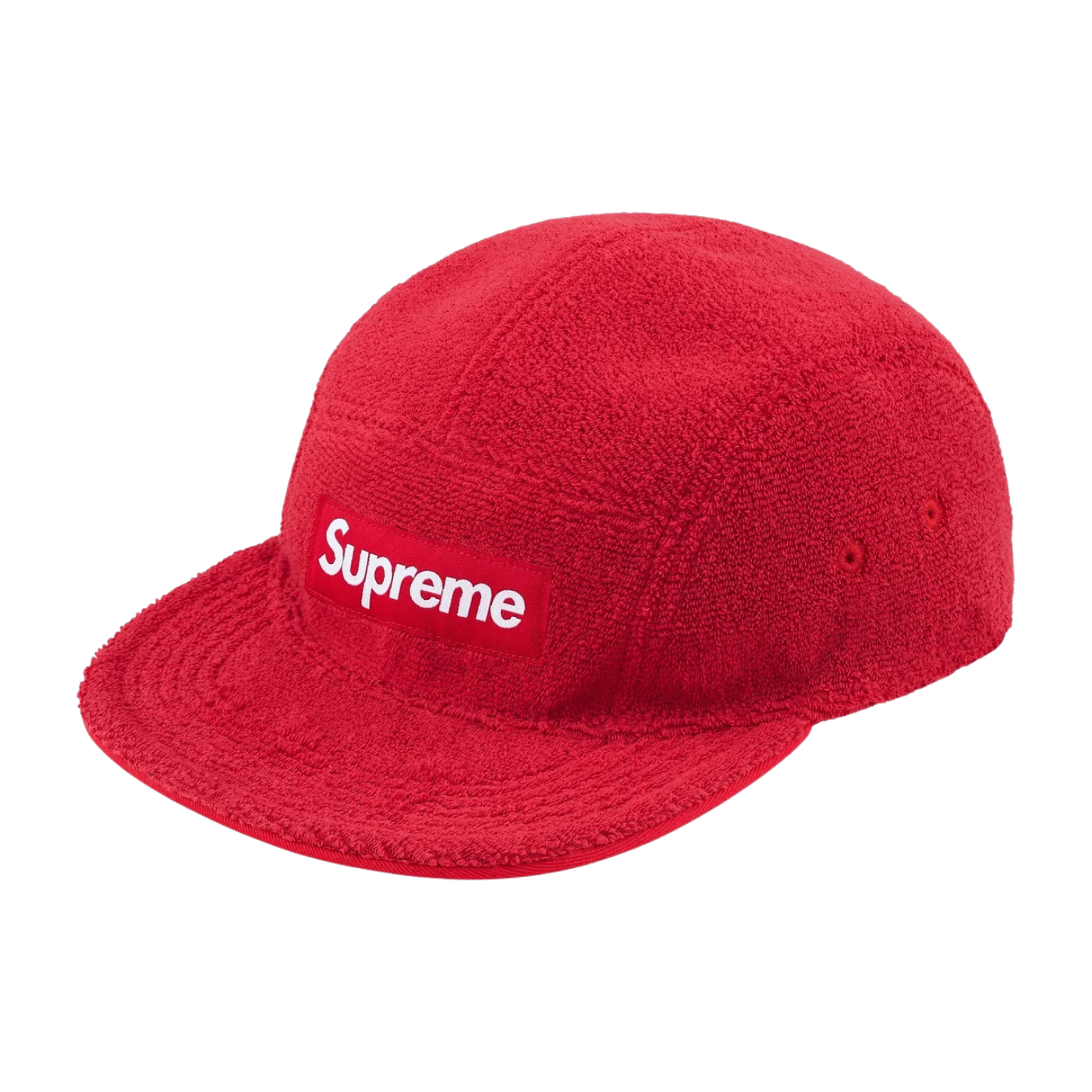 Boné Supreme Reversible Terry Camp Vermelho