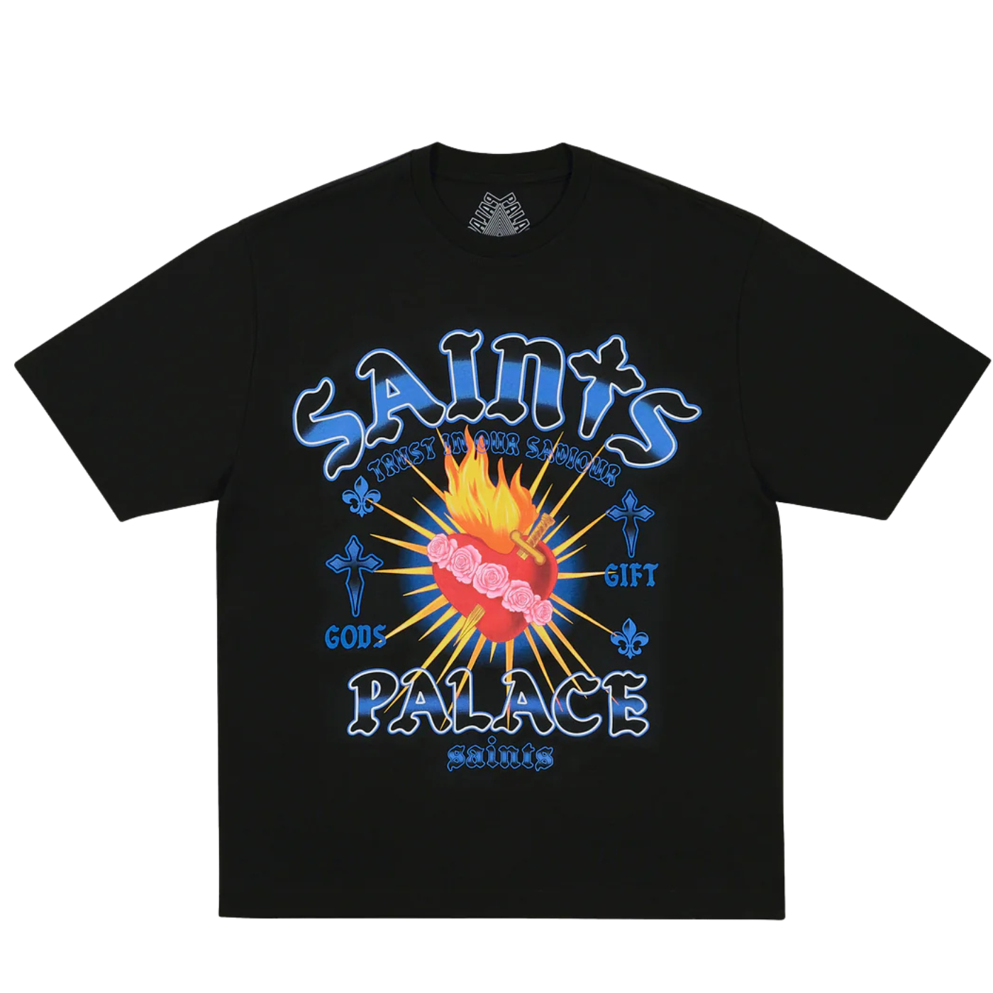 Camiseta Palace Gods Gift Preta