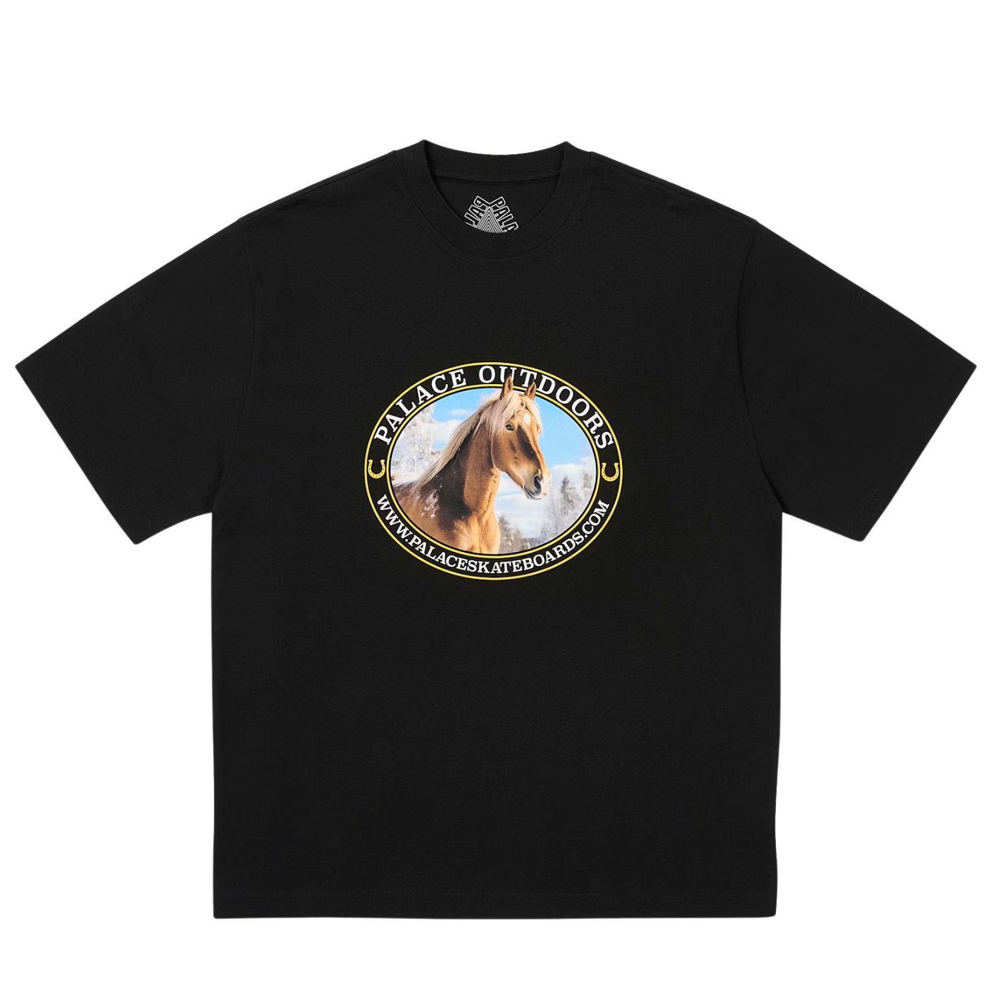 Camiseta Palace Equestrian Preta