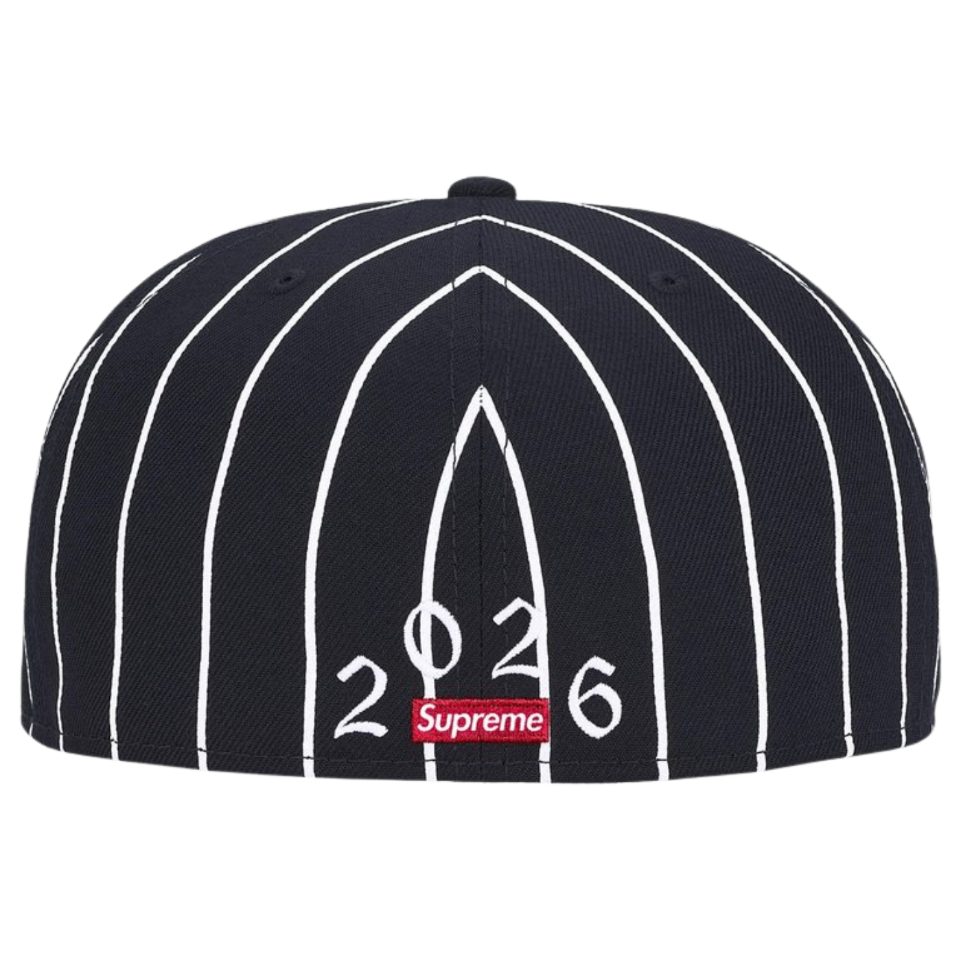 Boné Supreme Devil S Logo New Era Stripe