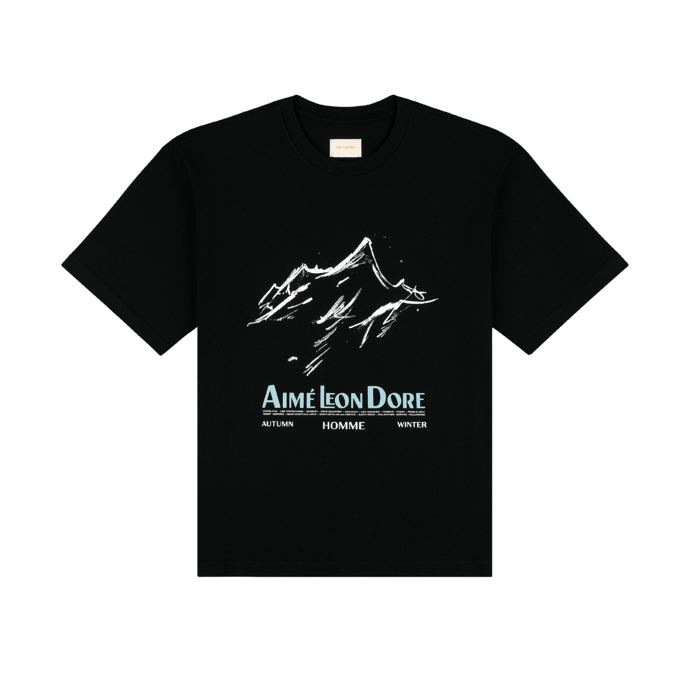 Camiseta Aimé Leon Dore Summit Preta